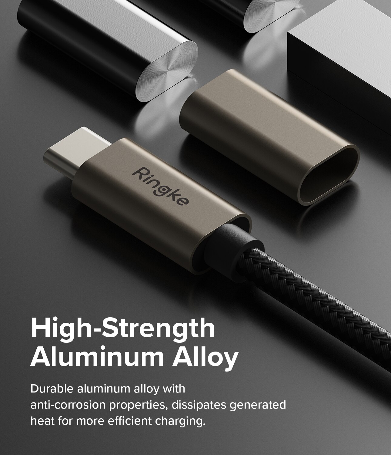 Fast Charging Basic Kabel USB-C -> USB-C 1m,  schwarz