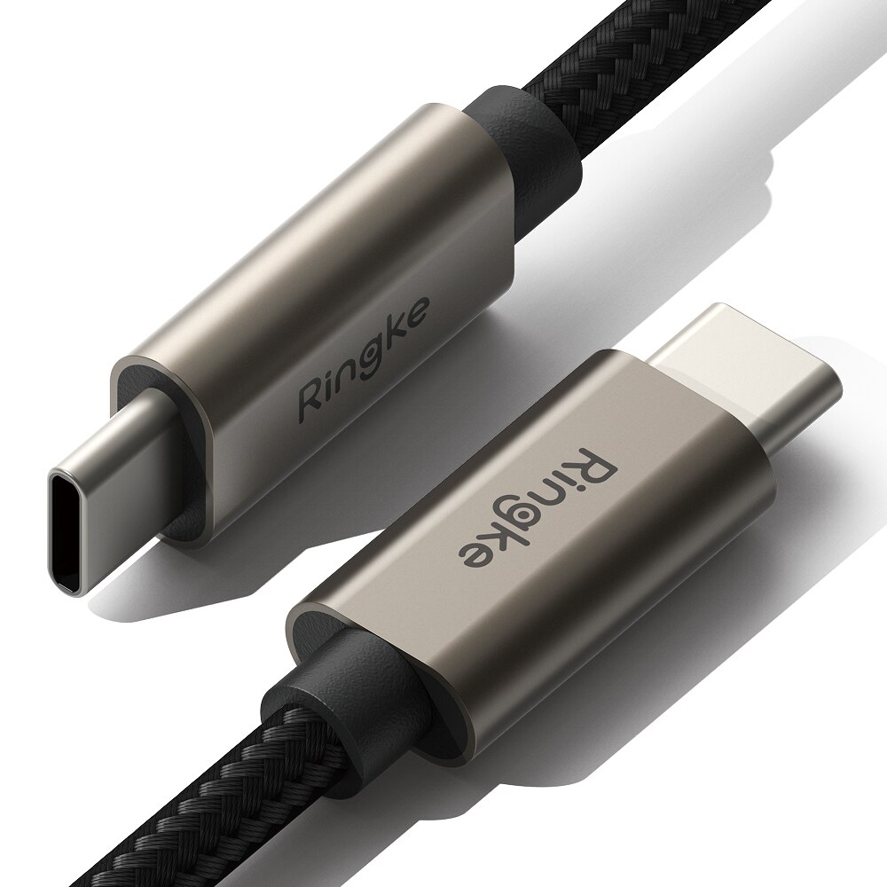 Fast Charging Basic Kabel USB-C -> USB-C 1m,  schwarz