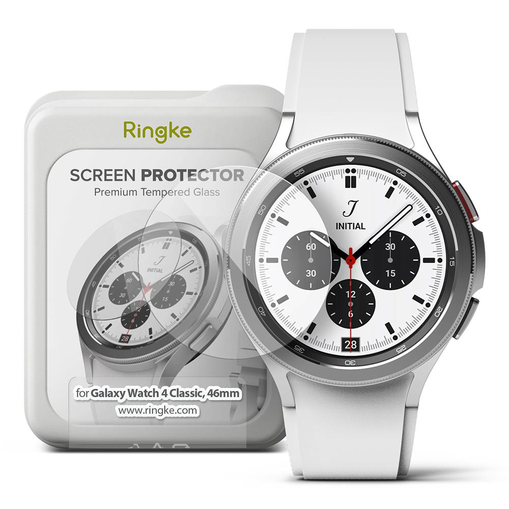 Screen Tempered Glass (4-pack) Samsung Galaxy Watch 4 Classic 46mm