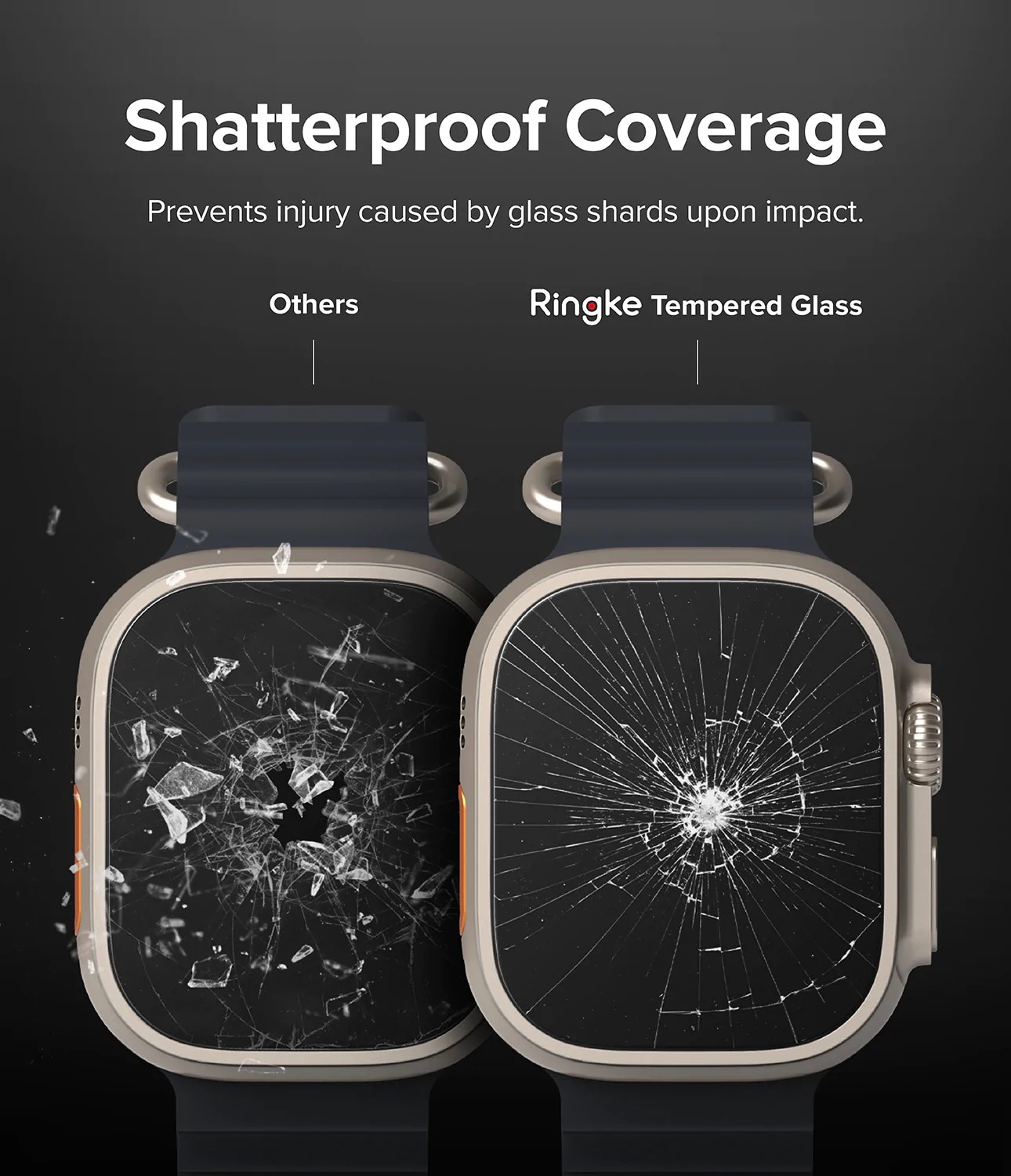 Screen Tempered Glass (4 Stück) Apple Watch Ultra 2 49mm