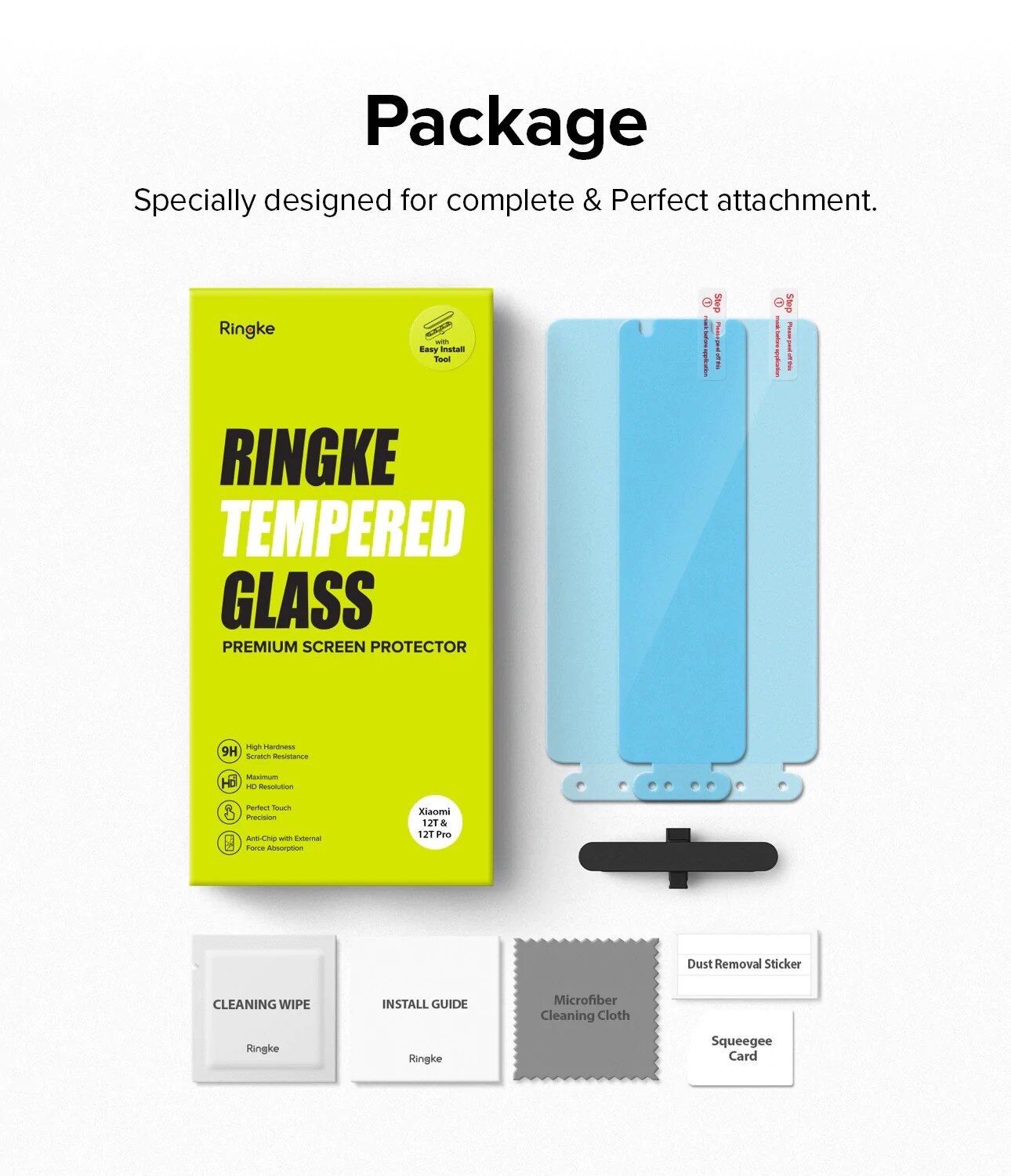 Screen Protector Glass (2 Stück) Xiaomi 12T/12T Pro