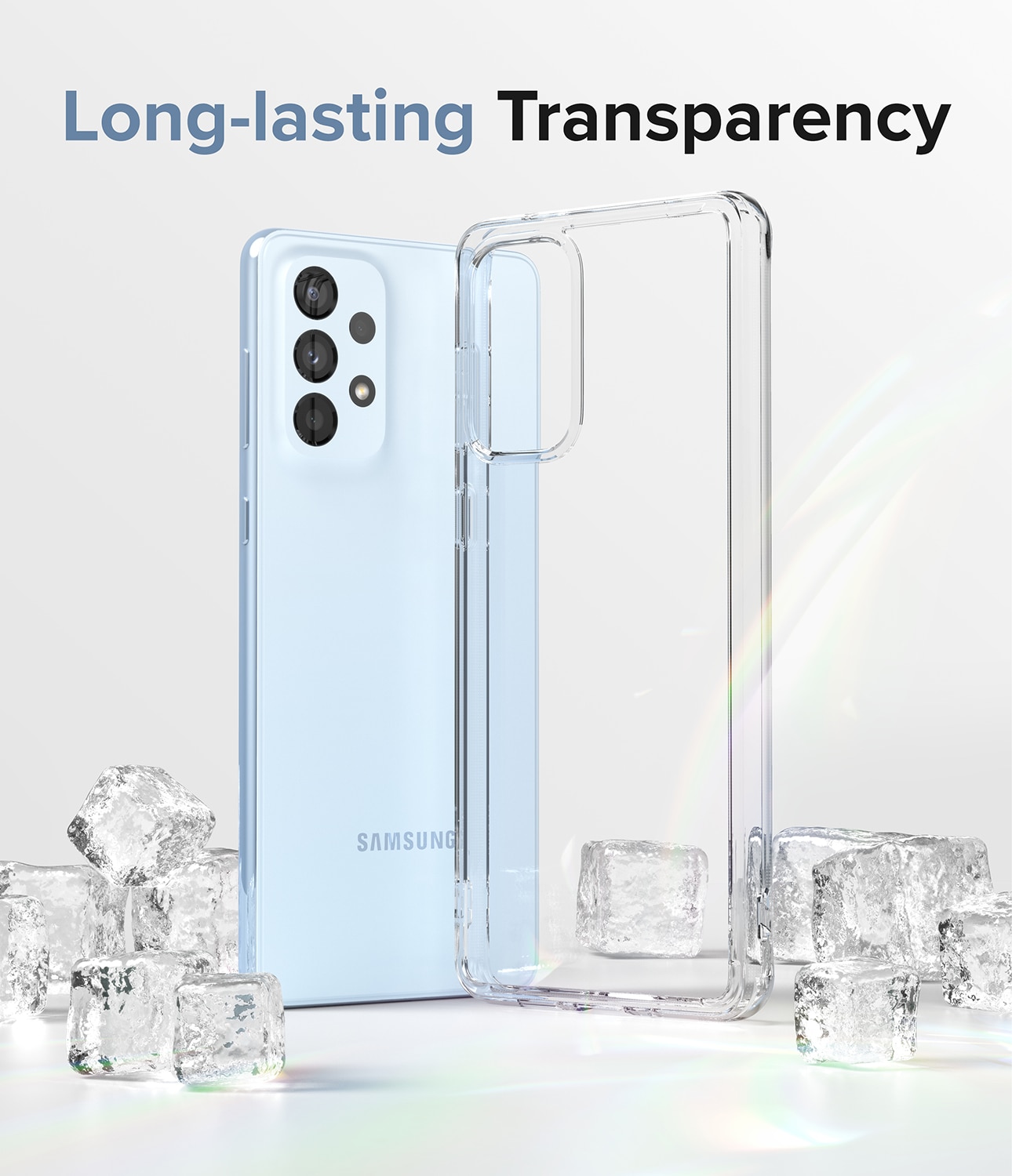 Fusion Case Samsung Galaxy A53 Transparent
