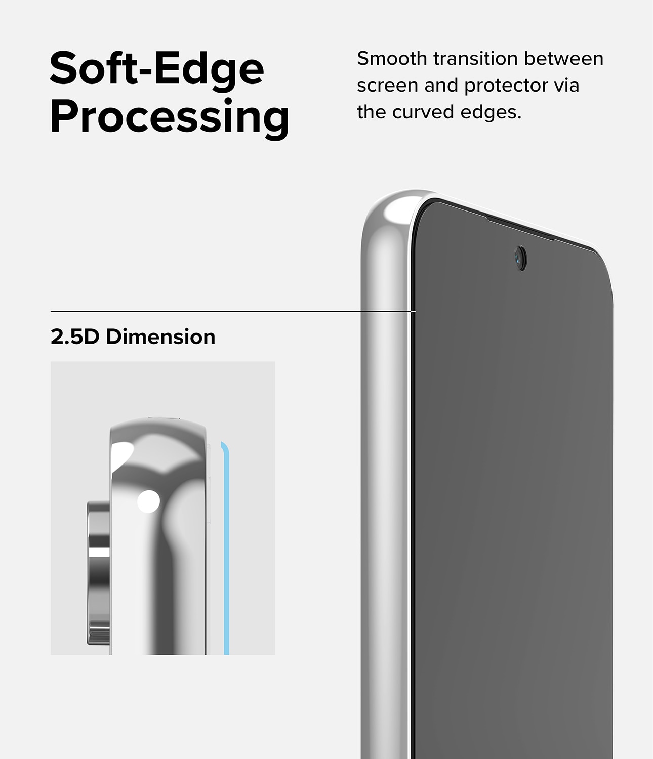Screen Protector Glass (2 Stück) Samsung Galaxy A54