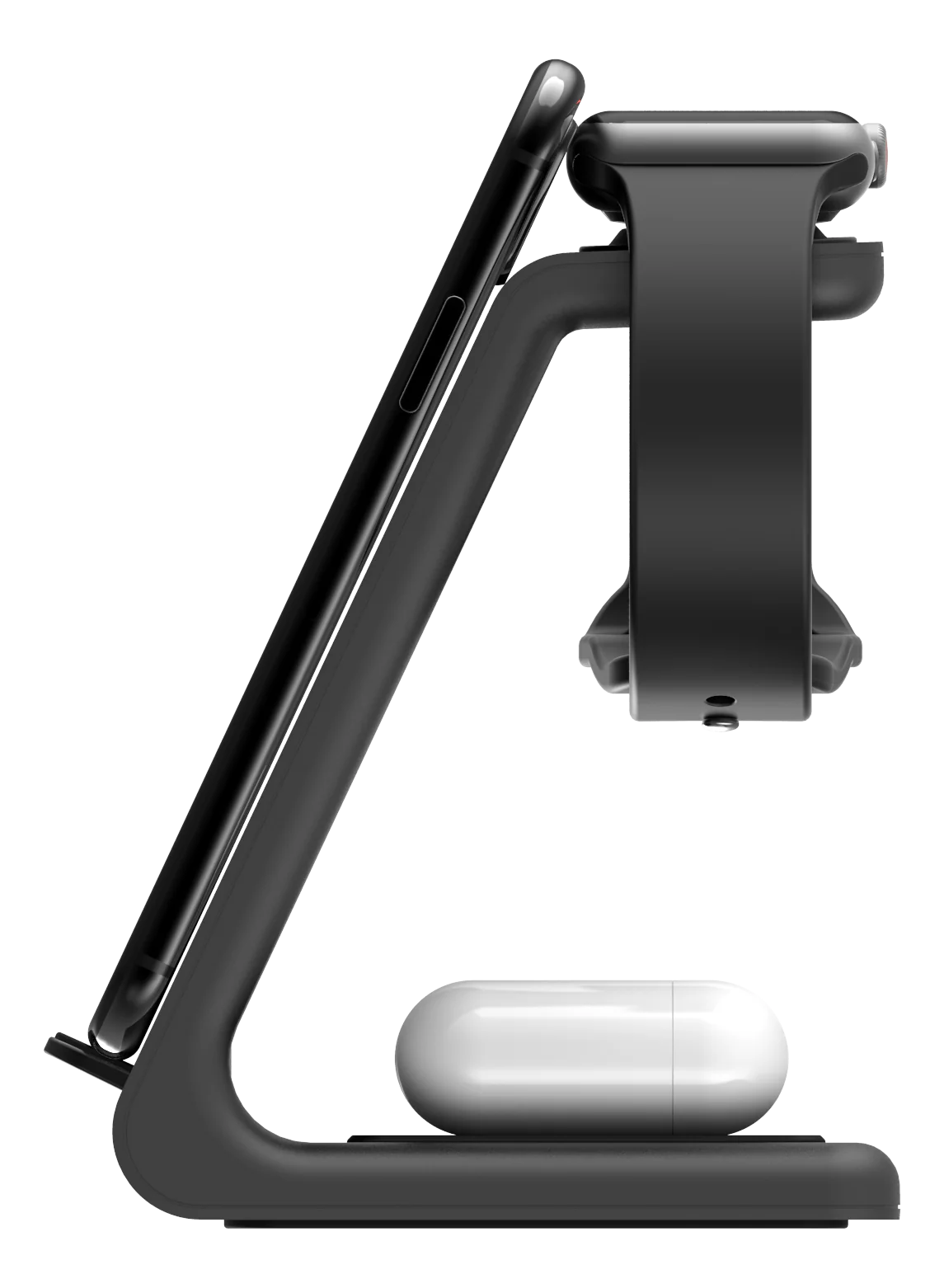Wireless Charger 3-in-1, schwarz