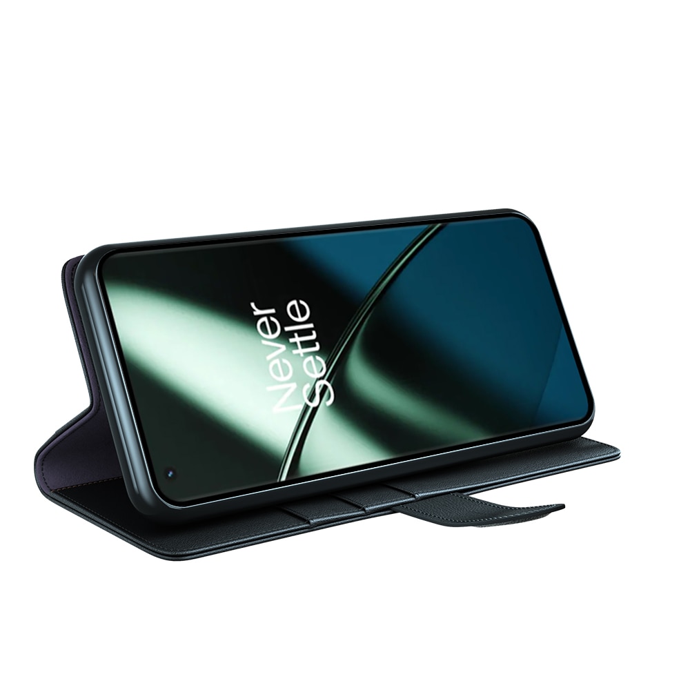 OnePlus 11 Echtlederhülle, schwarz