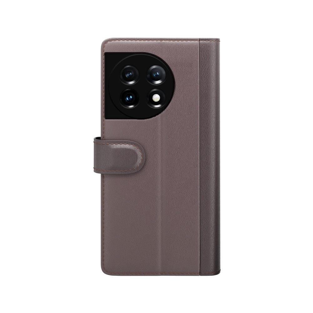 OnePlus 11 Echtlederhülle Braun
