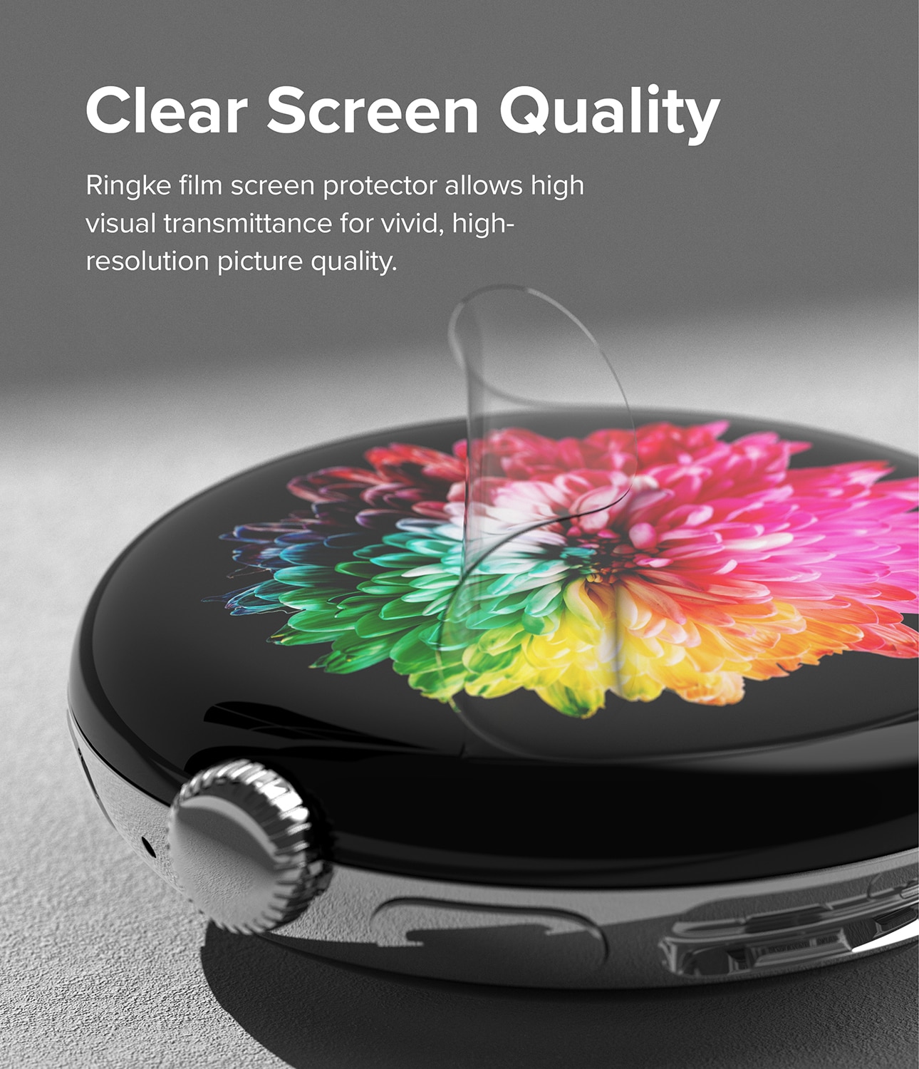 Dual Easy Screen Protector (3 Stück) Google Pixel Watch 2