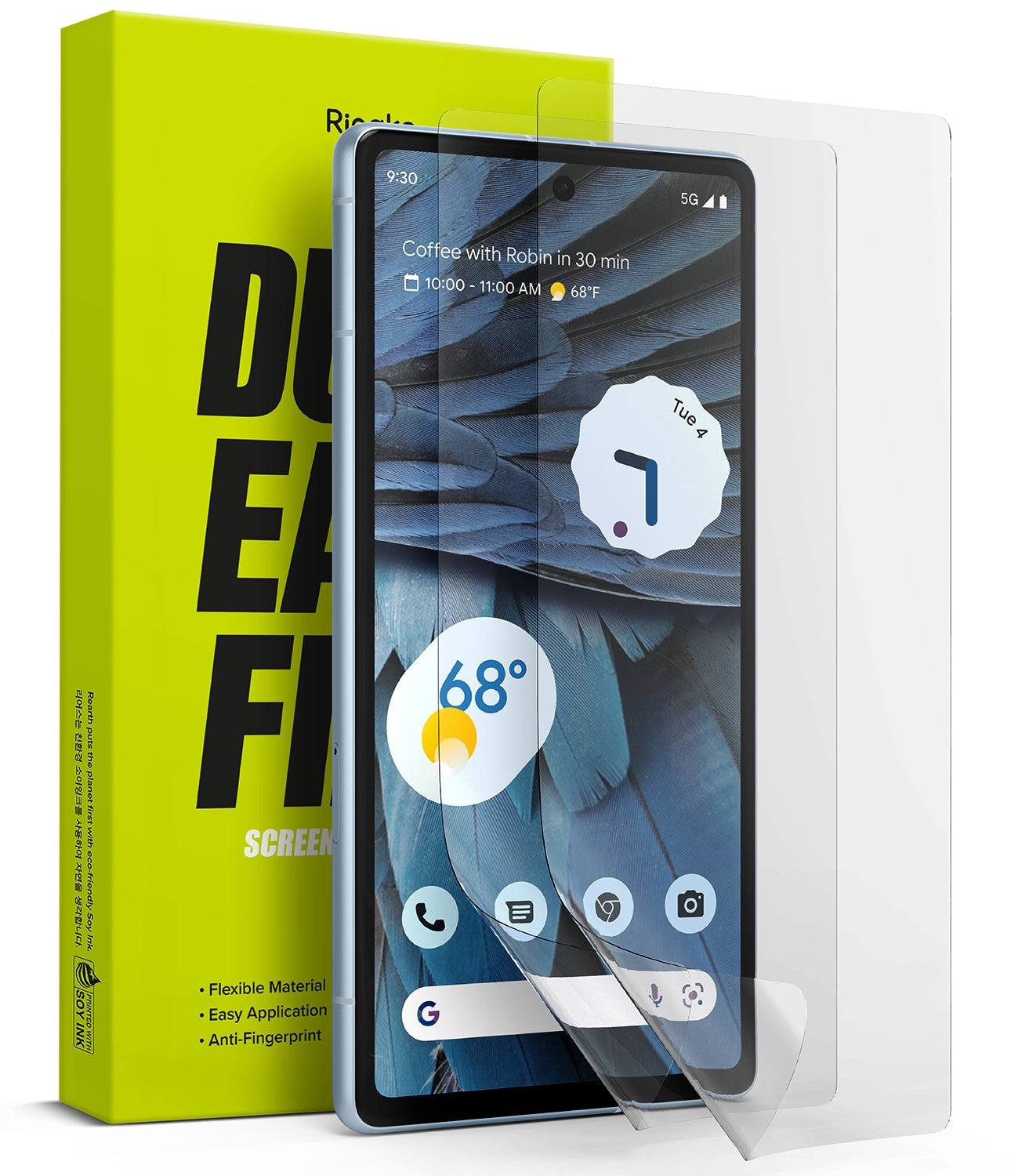 Dual Easy Screen Protector (2 Stück) Google Pixel 7a