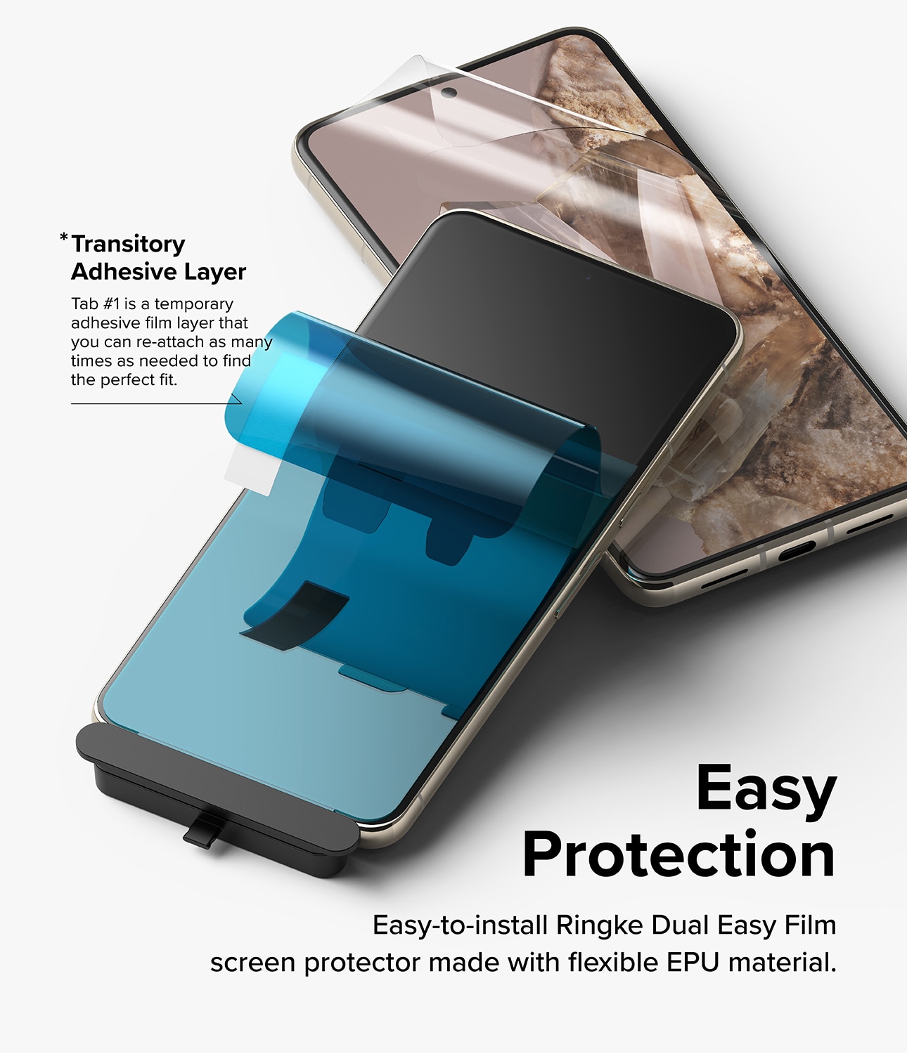 Dual Easy Screen Protector (2 Stück) Google Pixel 8 Pro