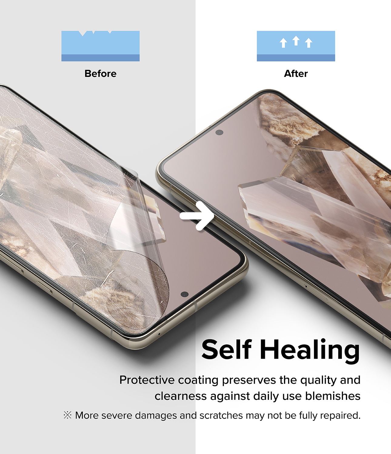 Dual Easy Screen Protector (2 Stück) Google Pixel 8 Pro