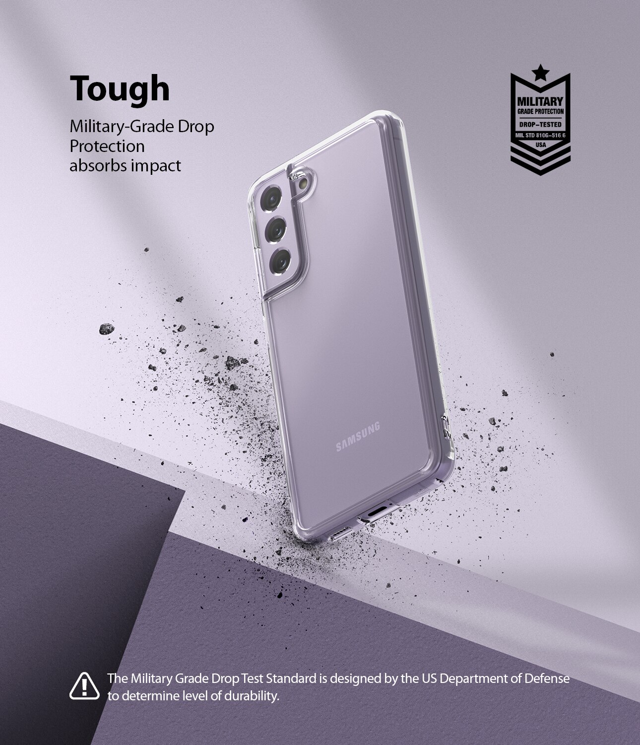 Fusion Case Samsung Galaxy S21 FE Transparent