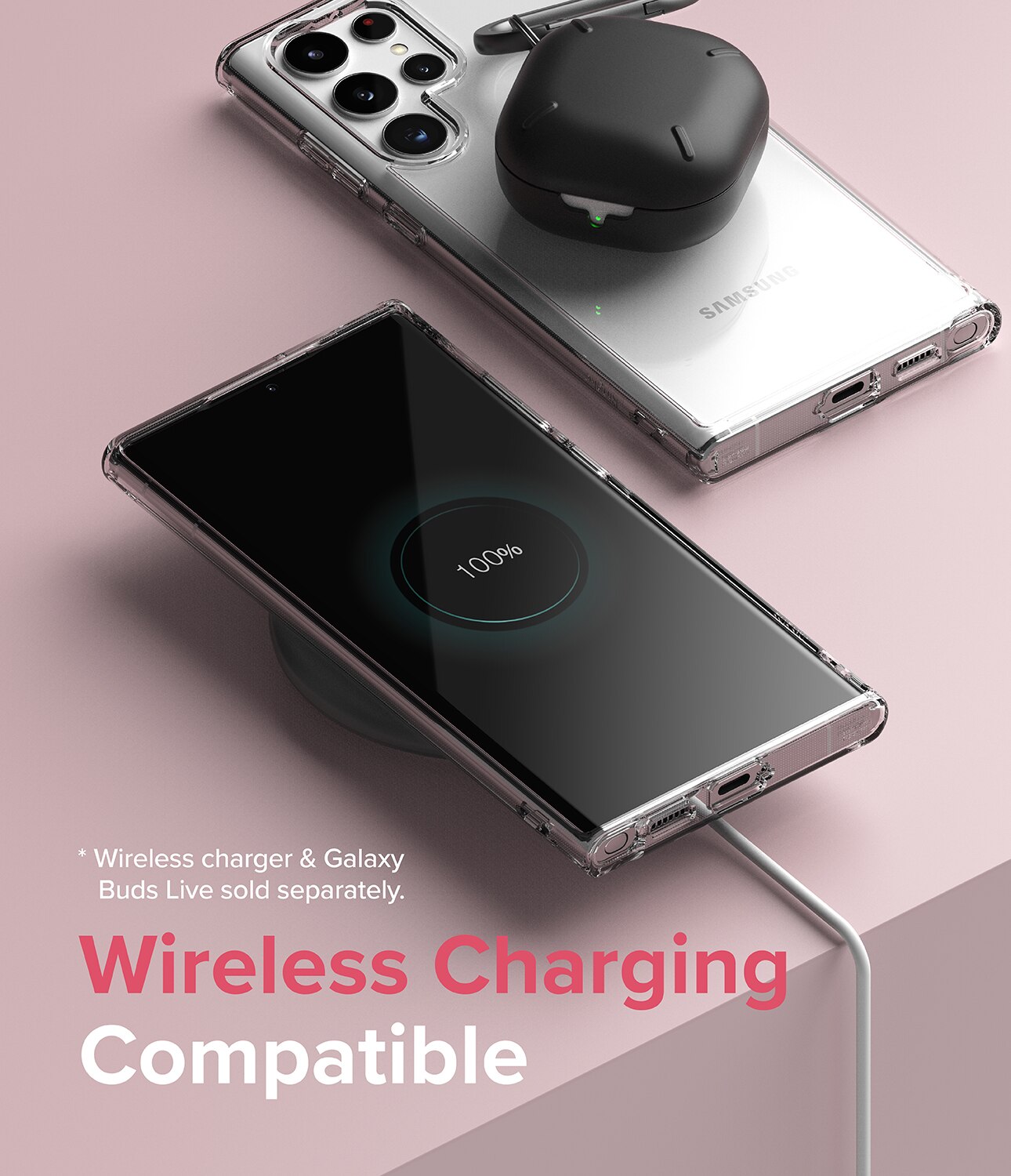 Fusion Case Samsung Galaxy S22 Ultra Transparent