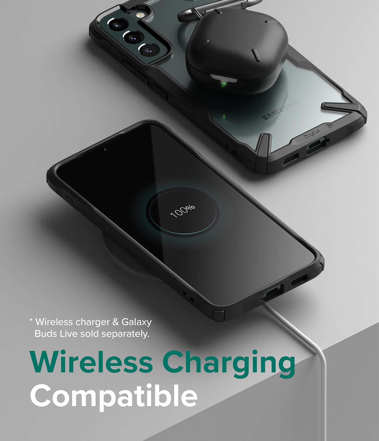 Fusion X Case Samsung Galaxy S22 Plus Schwarz