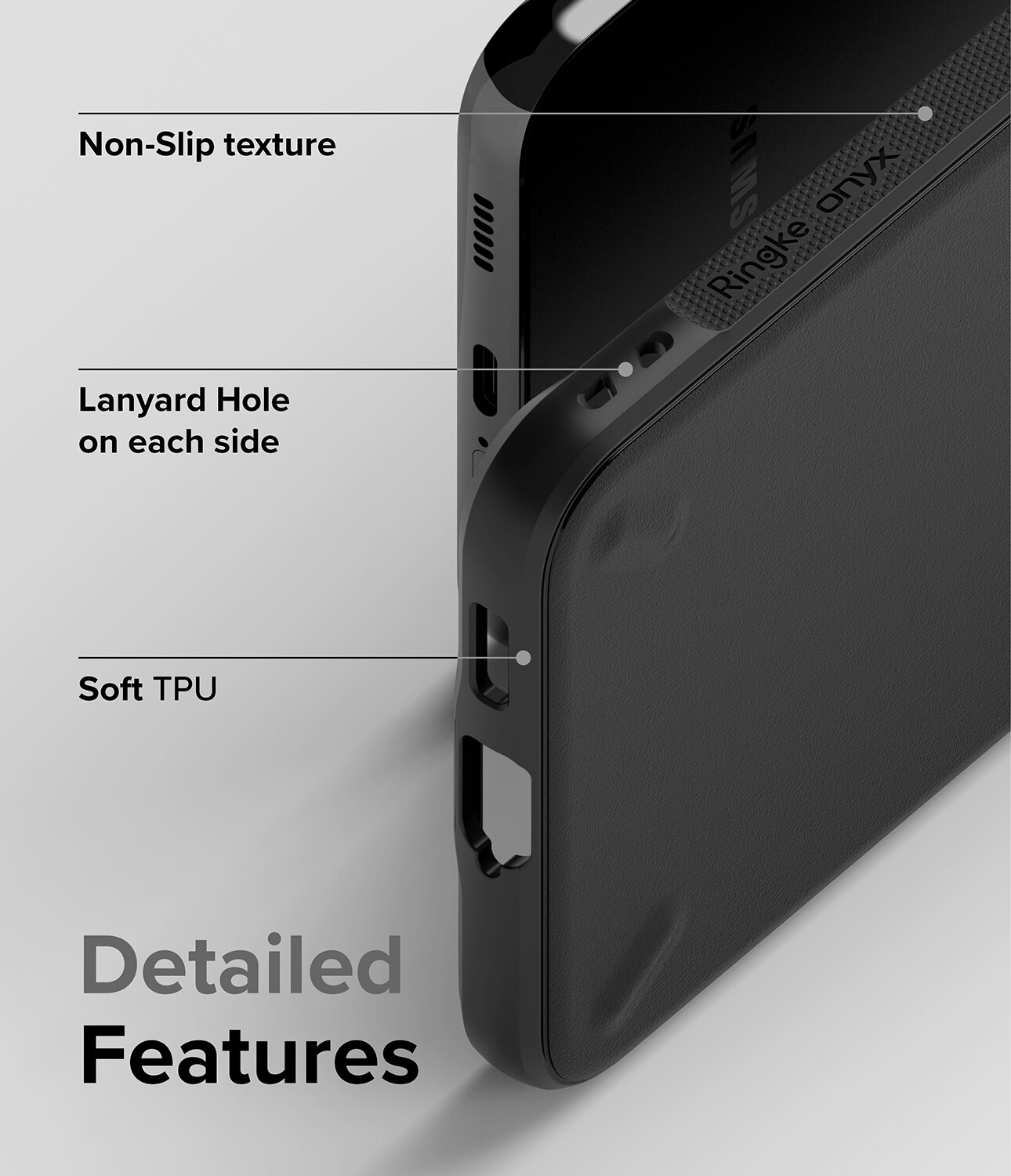 Onyx Case Samsung Galaxy S22 Schwarz