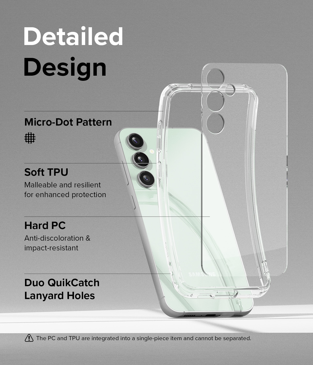 Fusion Case Samsung Galaxy S23 FE Clear