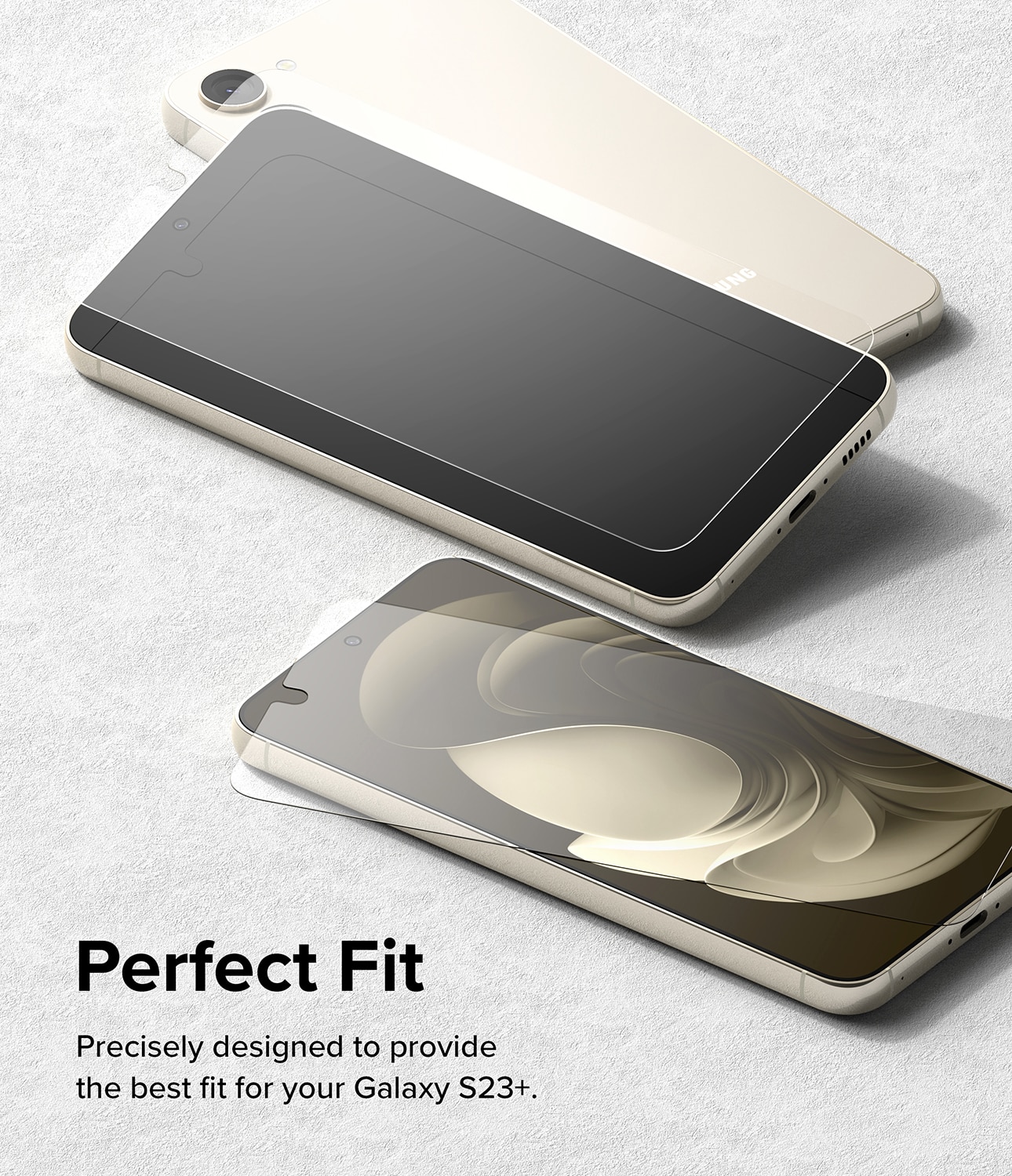 Screen Protector Glass (2 Stück) Samsung Galaxy S23 Plus
