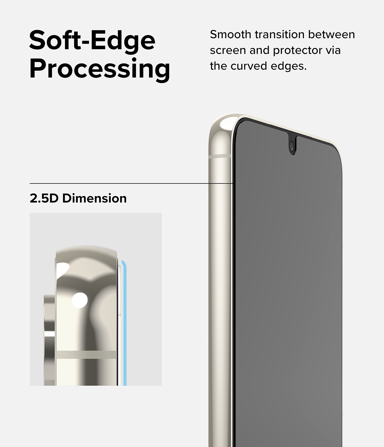 Screen Protector Glass (2 Stück) Samsung Galaxy S23 Plus