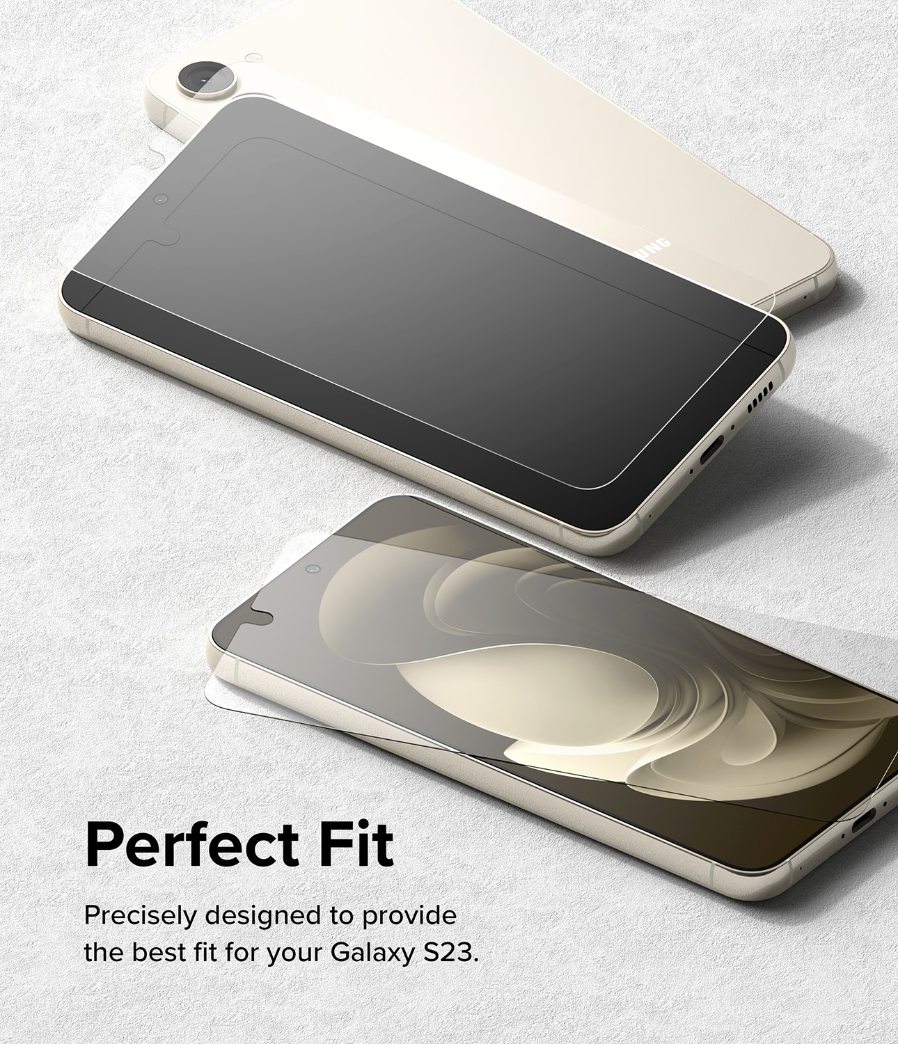 Screen Protector Glass (2 Stück) Samsung Galaxy S23
