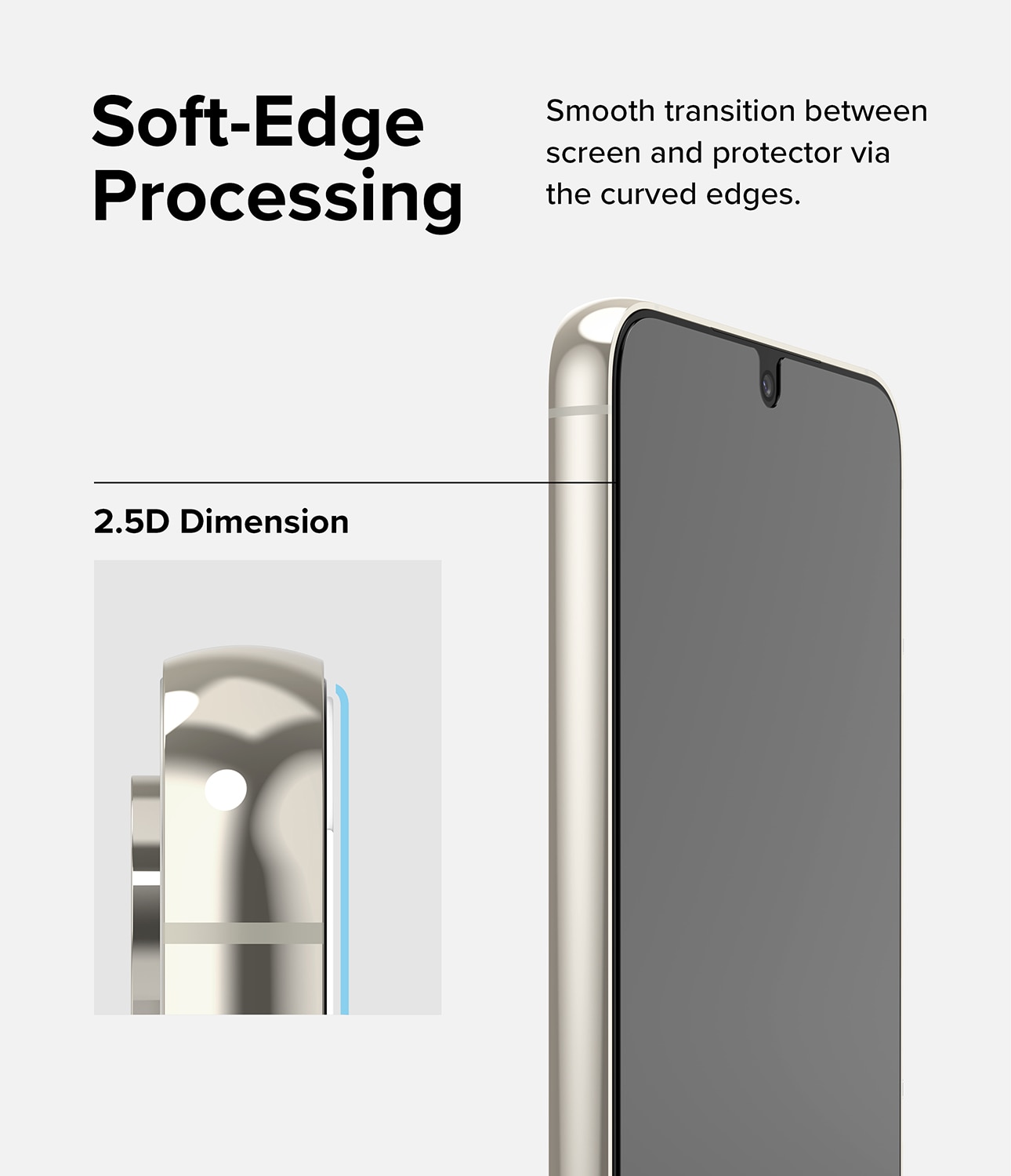 Screen Protector Glass (2 Stück) Samsung Galaxy S23