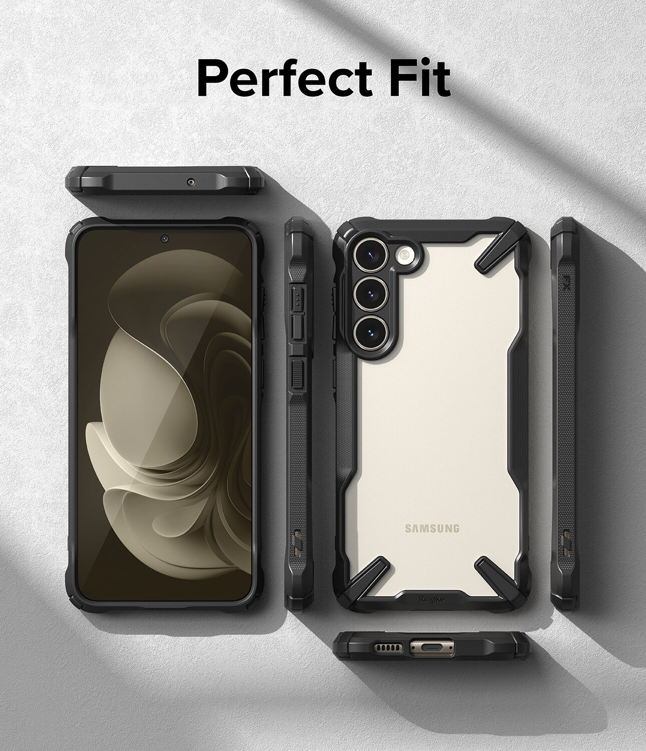 Fusion X Case Samsung Galaxy S23 Schwarz
