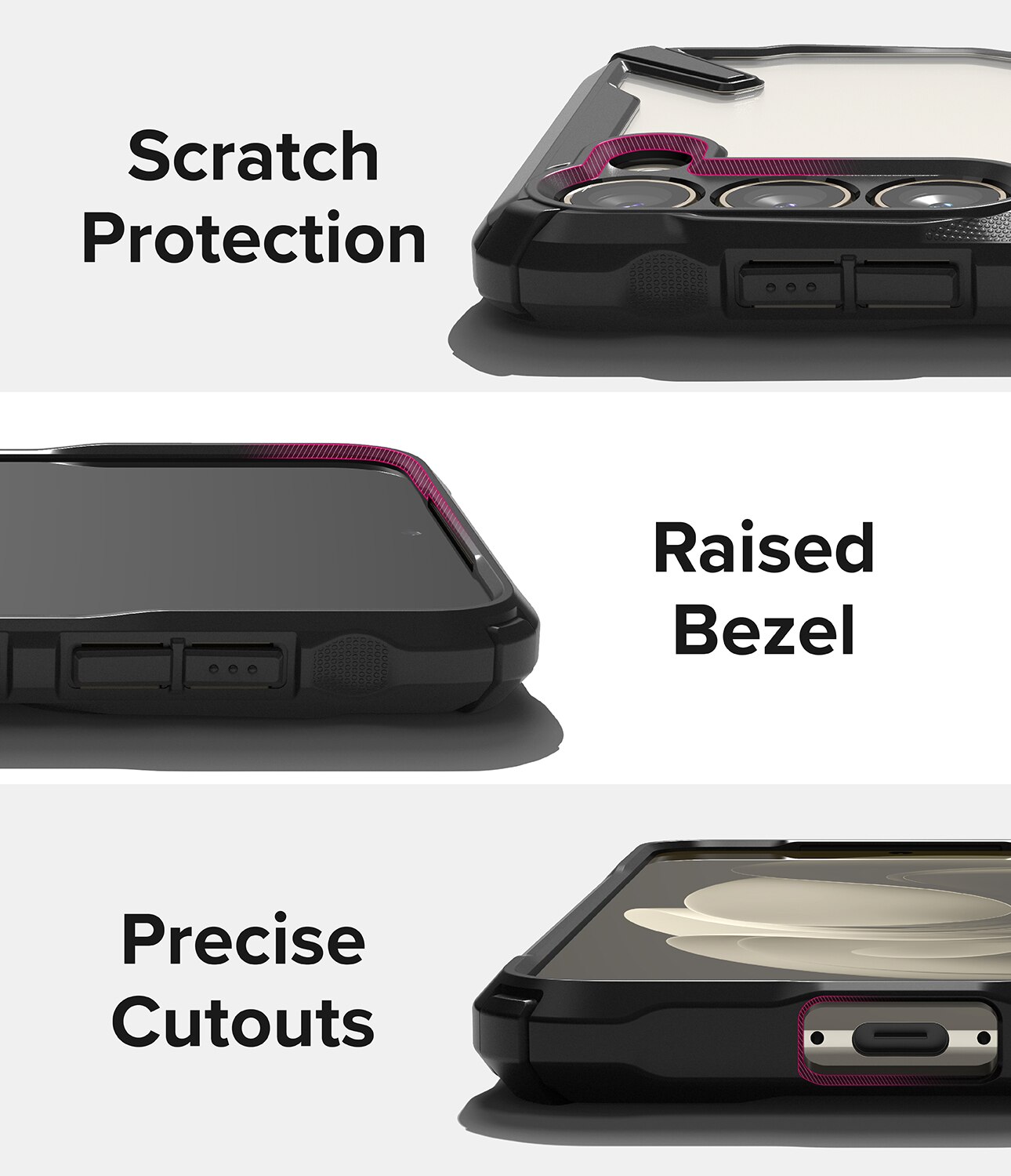 Fusion X Case Samsung Galaxy S23 Schwarz
