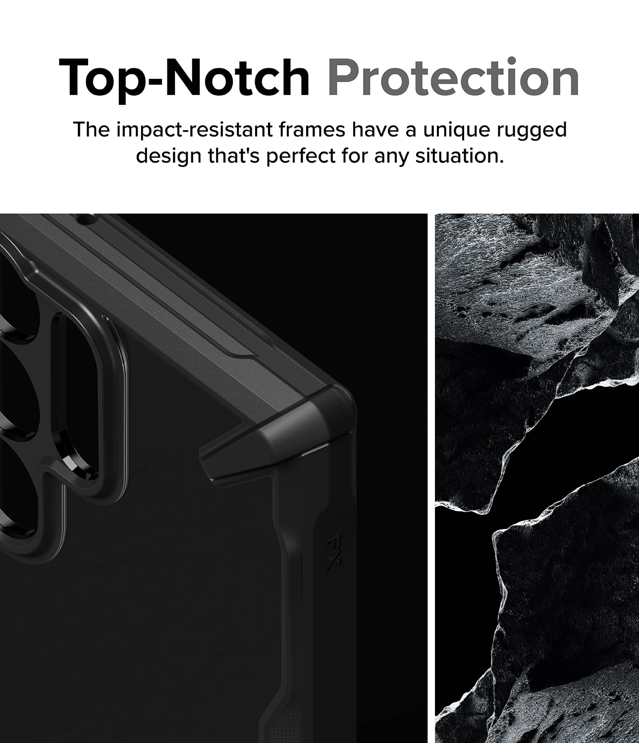 Fusion X Case Samsung Galaxy S24 Ultra Schwarz