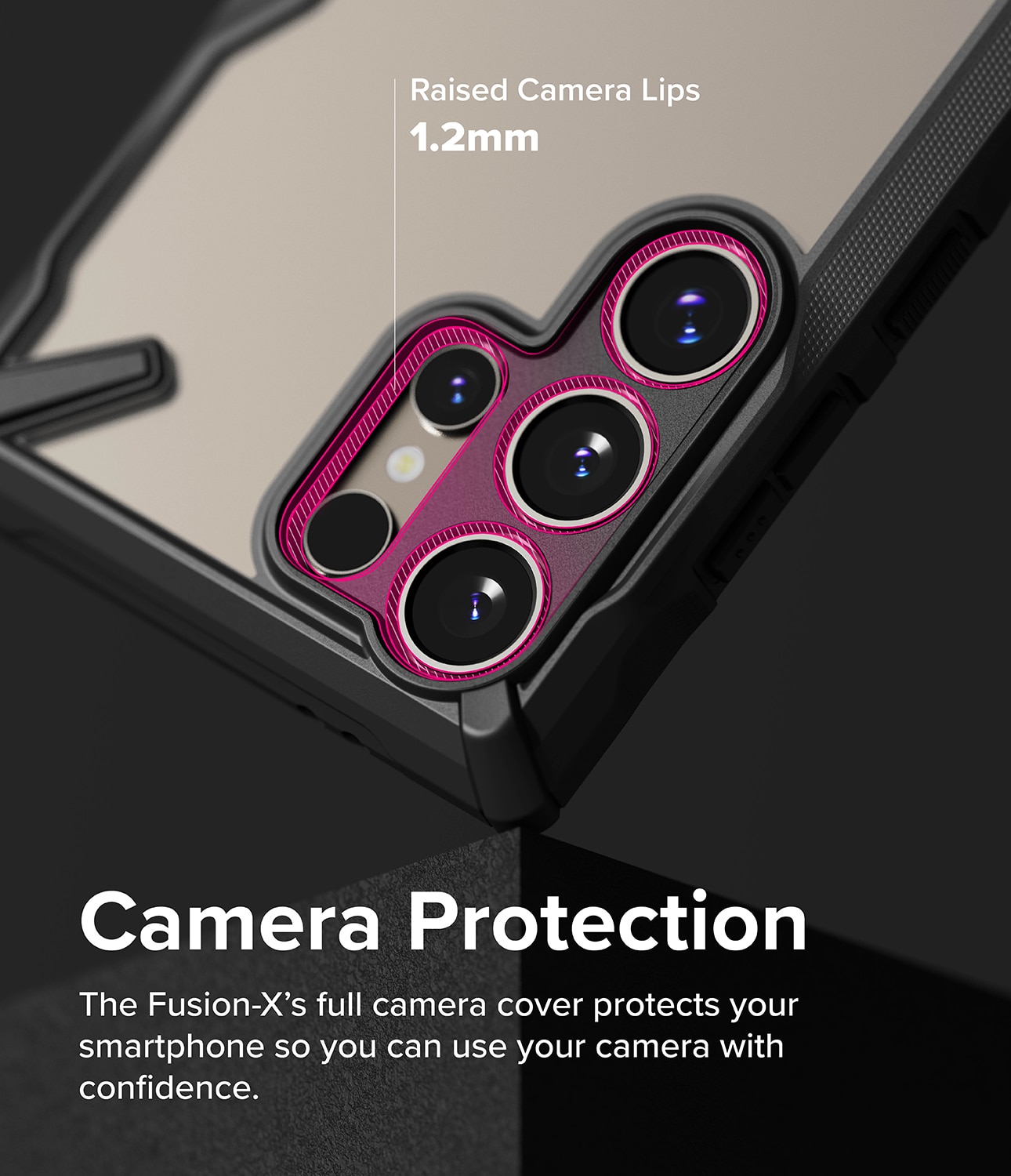 Fusion X Case Samsung Galaxy S24 Ultra Schwarz