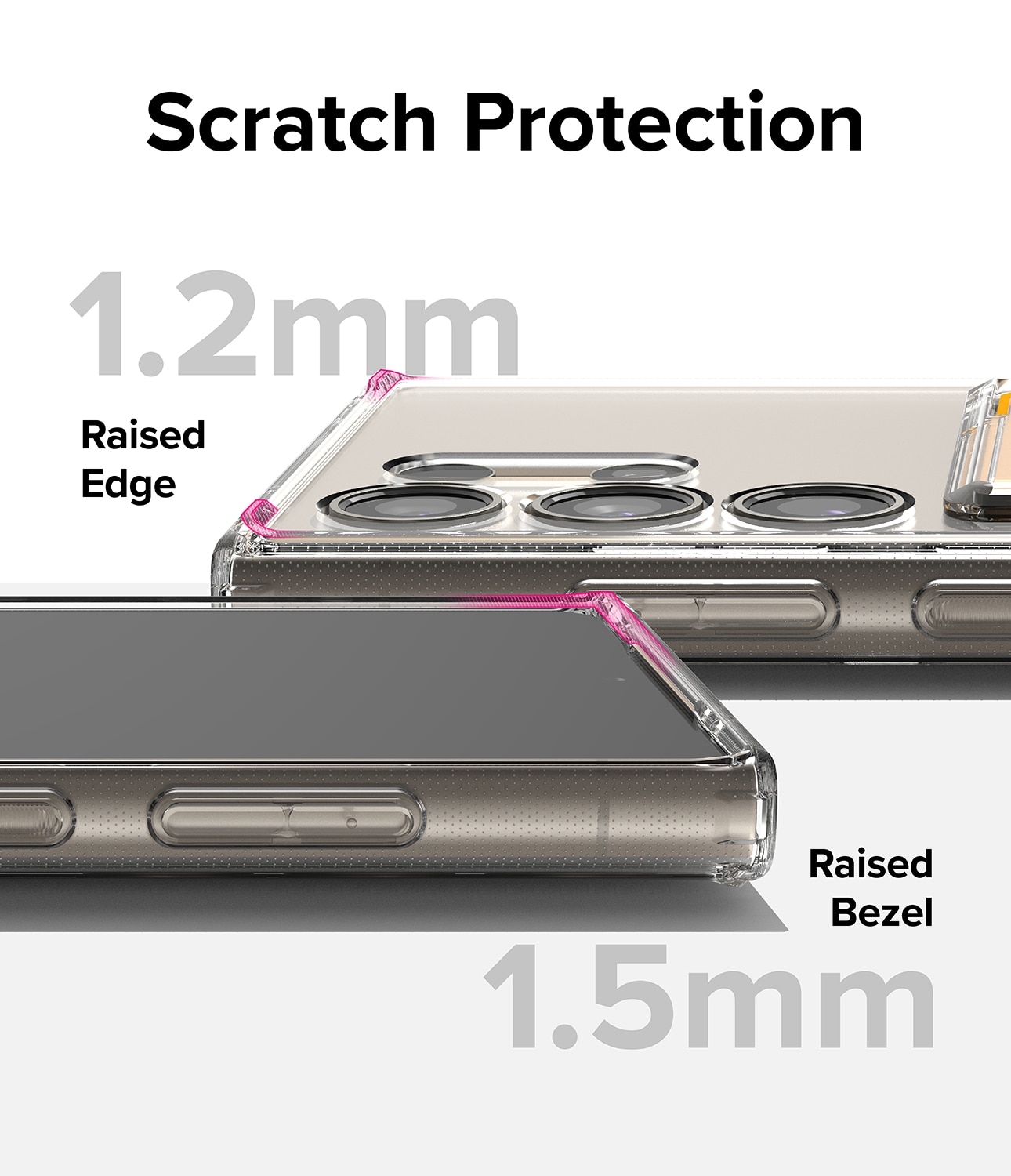 Fusion Card Case Samsung Galaxy S24 Ultra Transparent