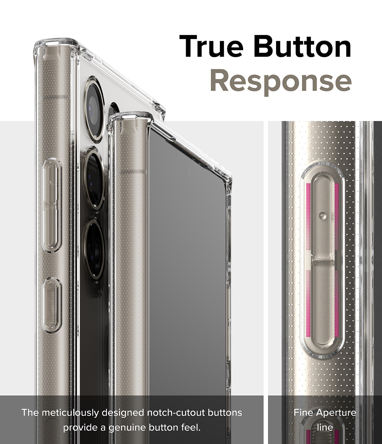 Fusion Case Samsung Galaxy S24 Ultra Transparent