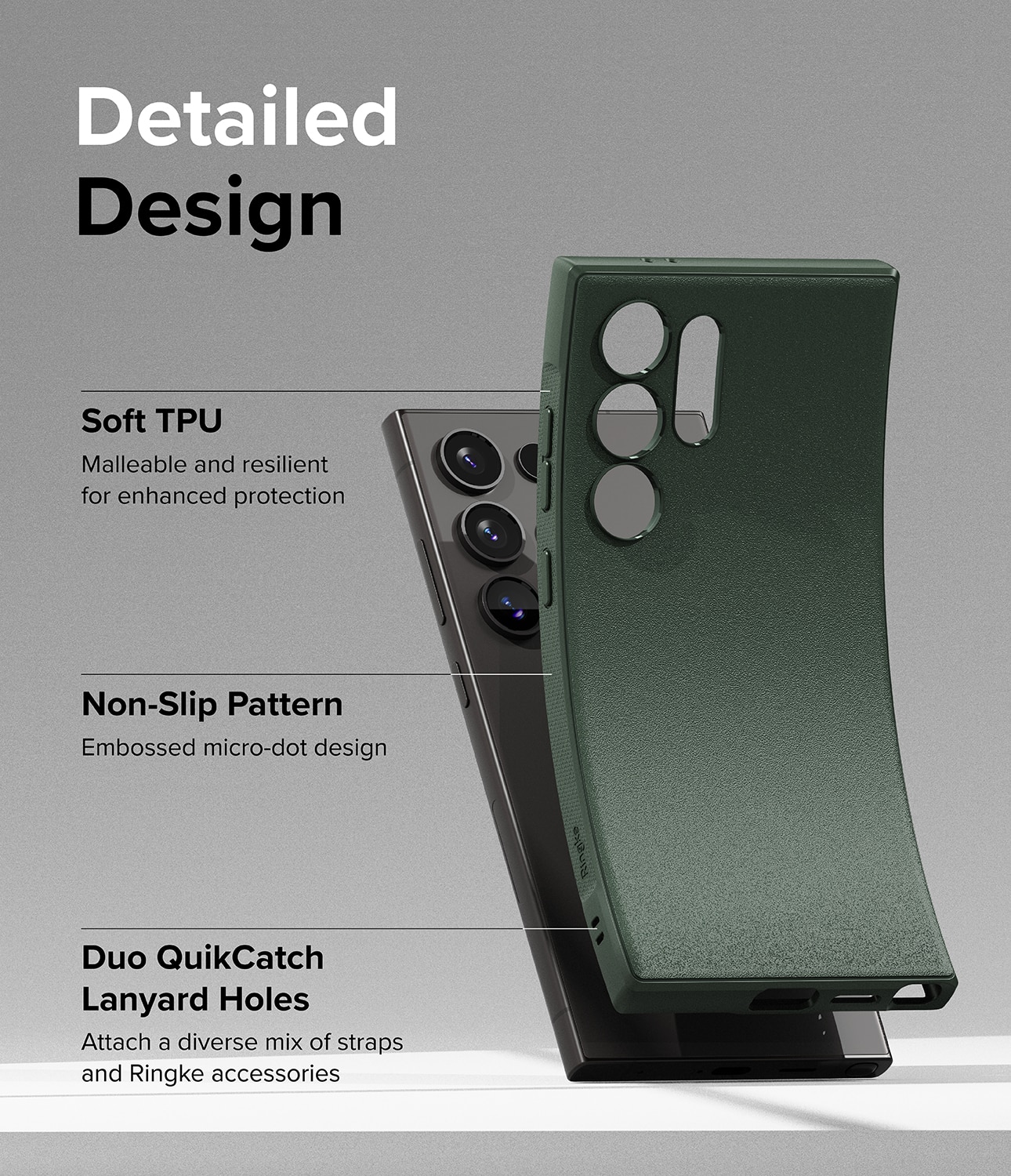 Onyx Case Samsung Galaxy S24 Ultra Dark Green