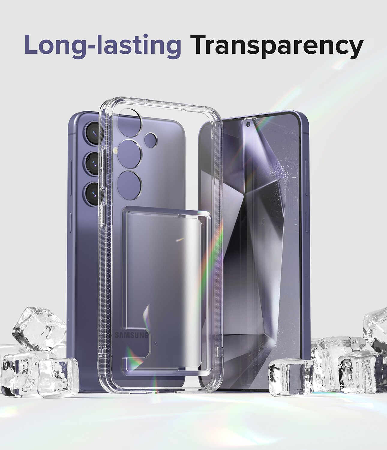 Fusion Card Case Samsung Galaxy S24 Clear