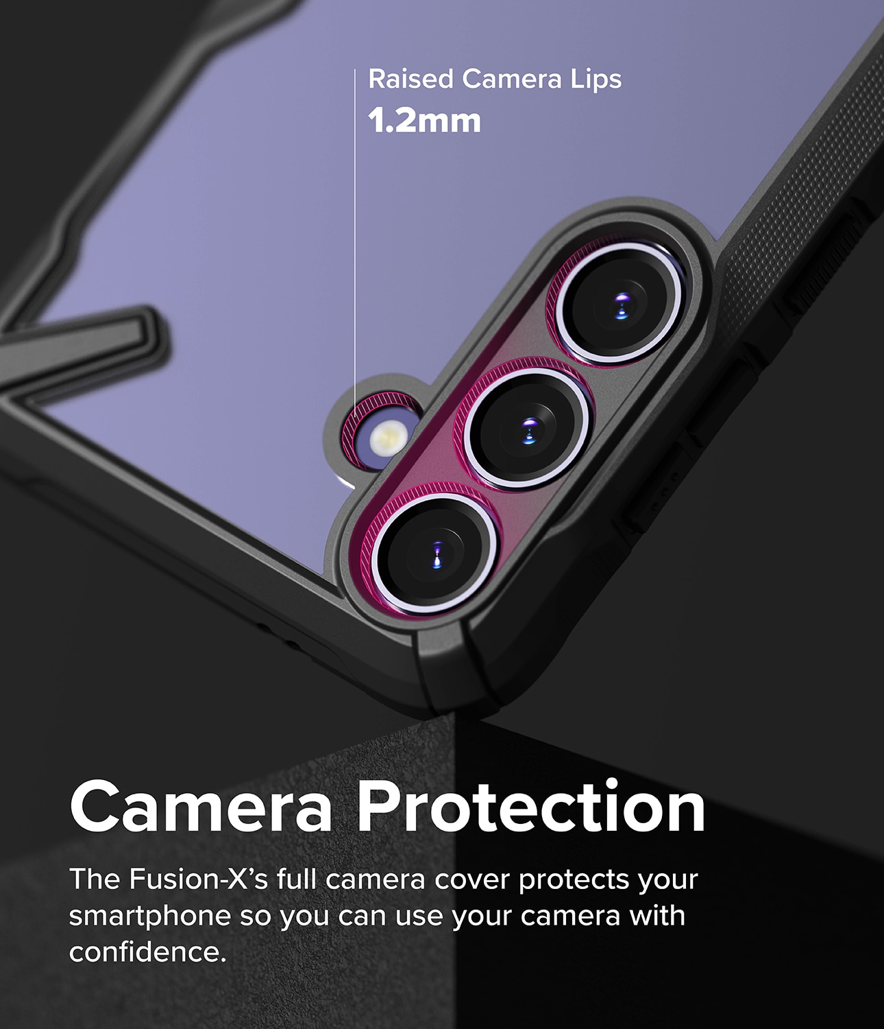 Fusion X Case Samsung Galaxy S24 Plus schwarz