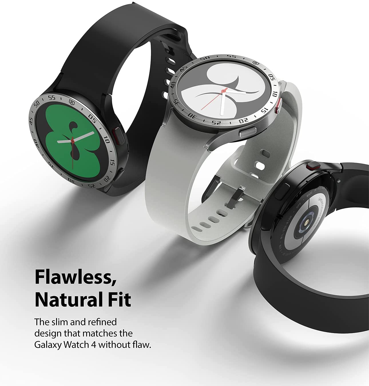 Bezel Styling Samsung Galaxy Watch 4 44mm Silber
