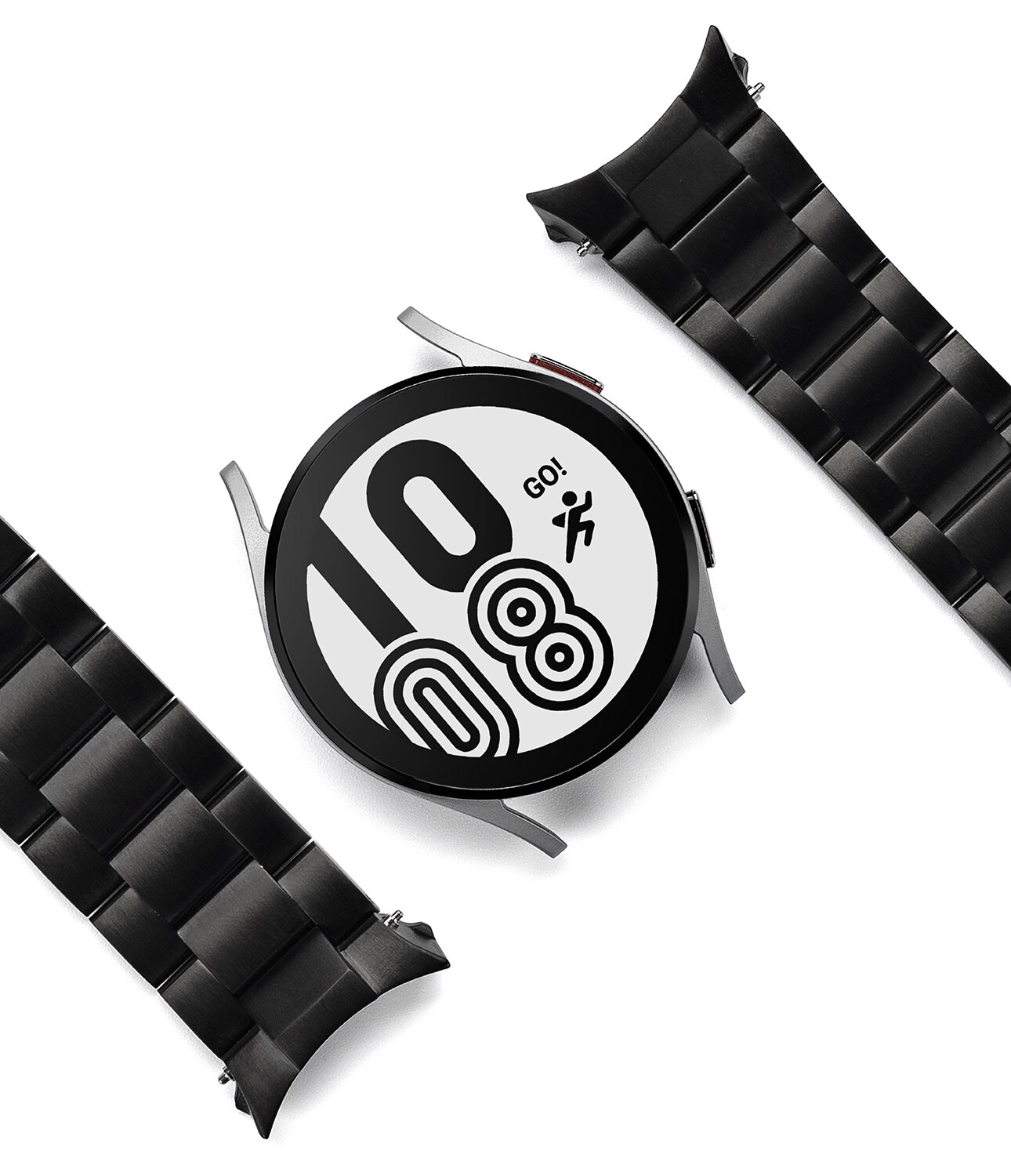 Metal One Armband Samsung Galaxy Watch 6 40mm Black