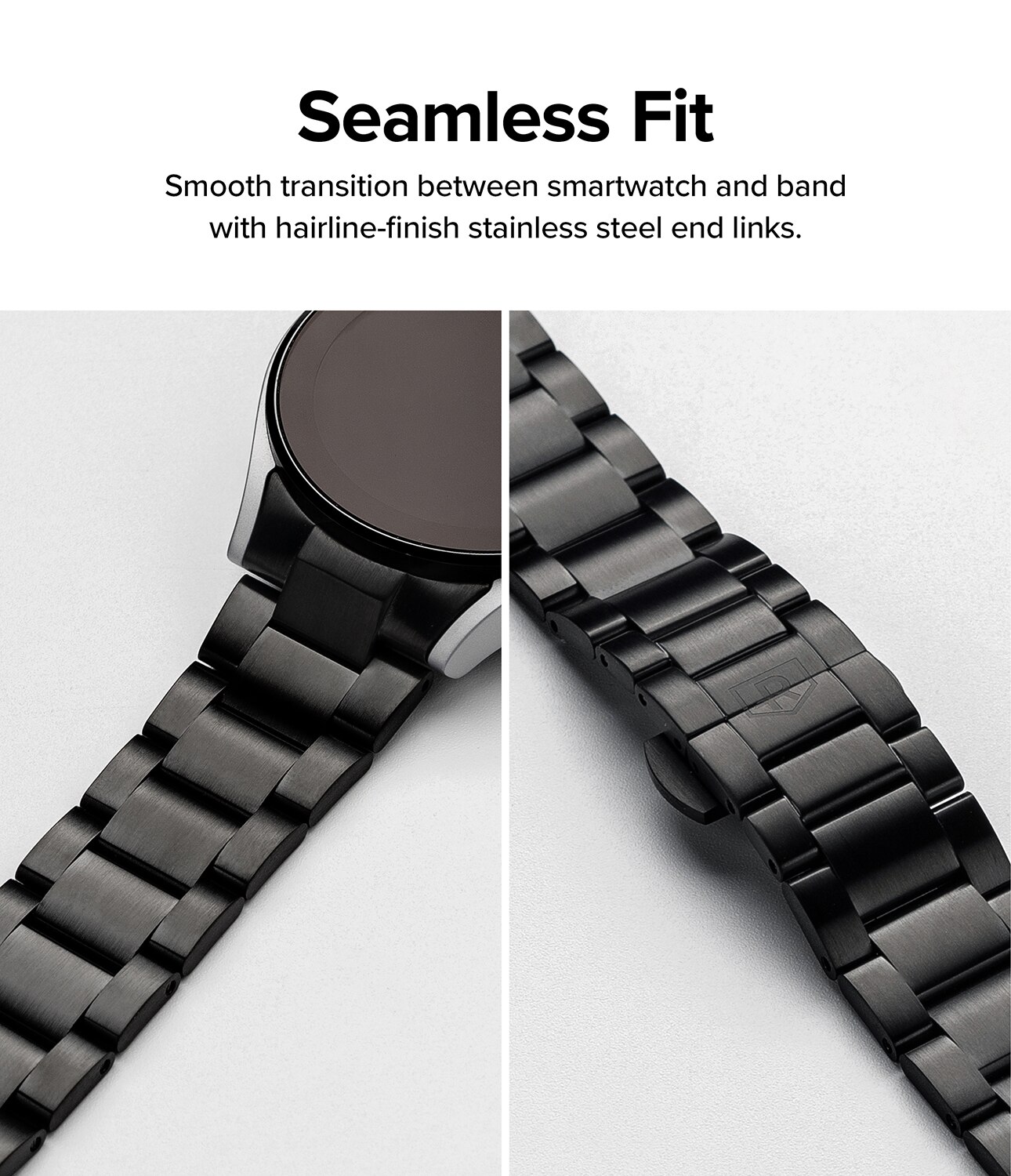 Metal One Armband Samsung Galaxy Watch 6 40mm Black