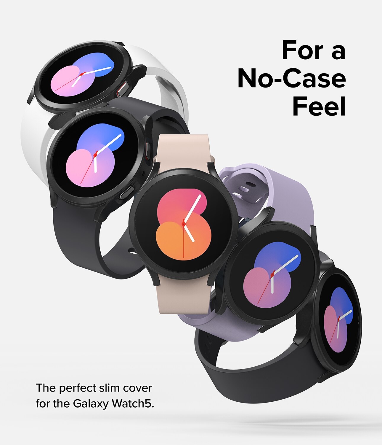 Slim Case Samsung Galaxy Watch 5 40mm Matte Black