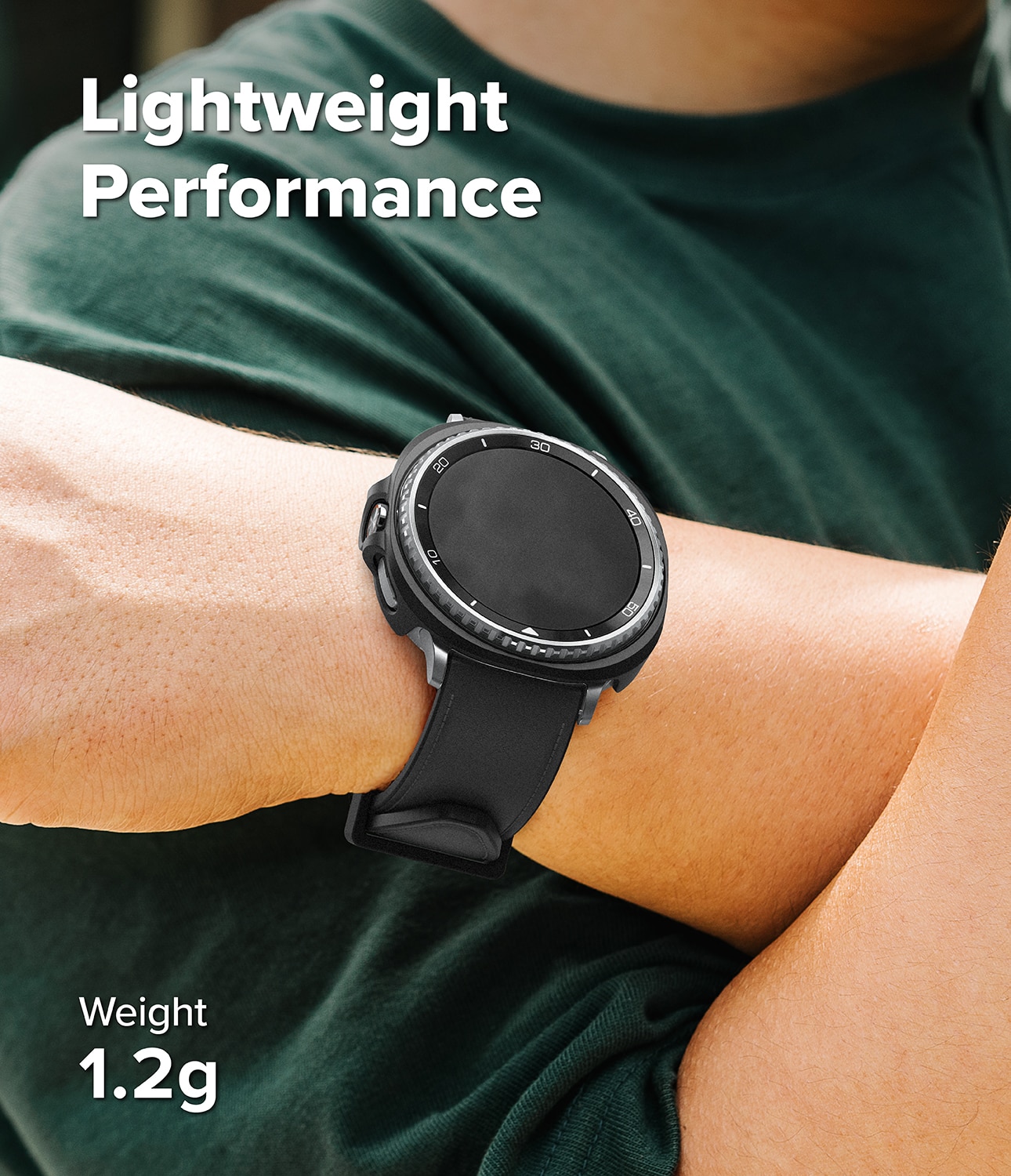 Slim Case (2 Stück) Samsung Galaxy Watch 8 Classic Matte Black & Clear
