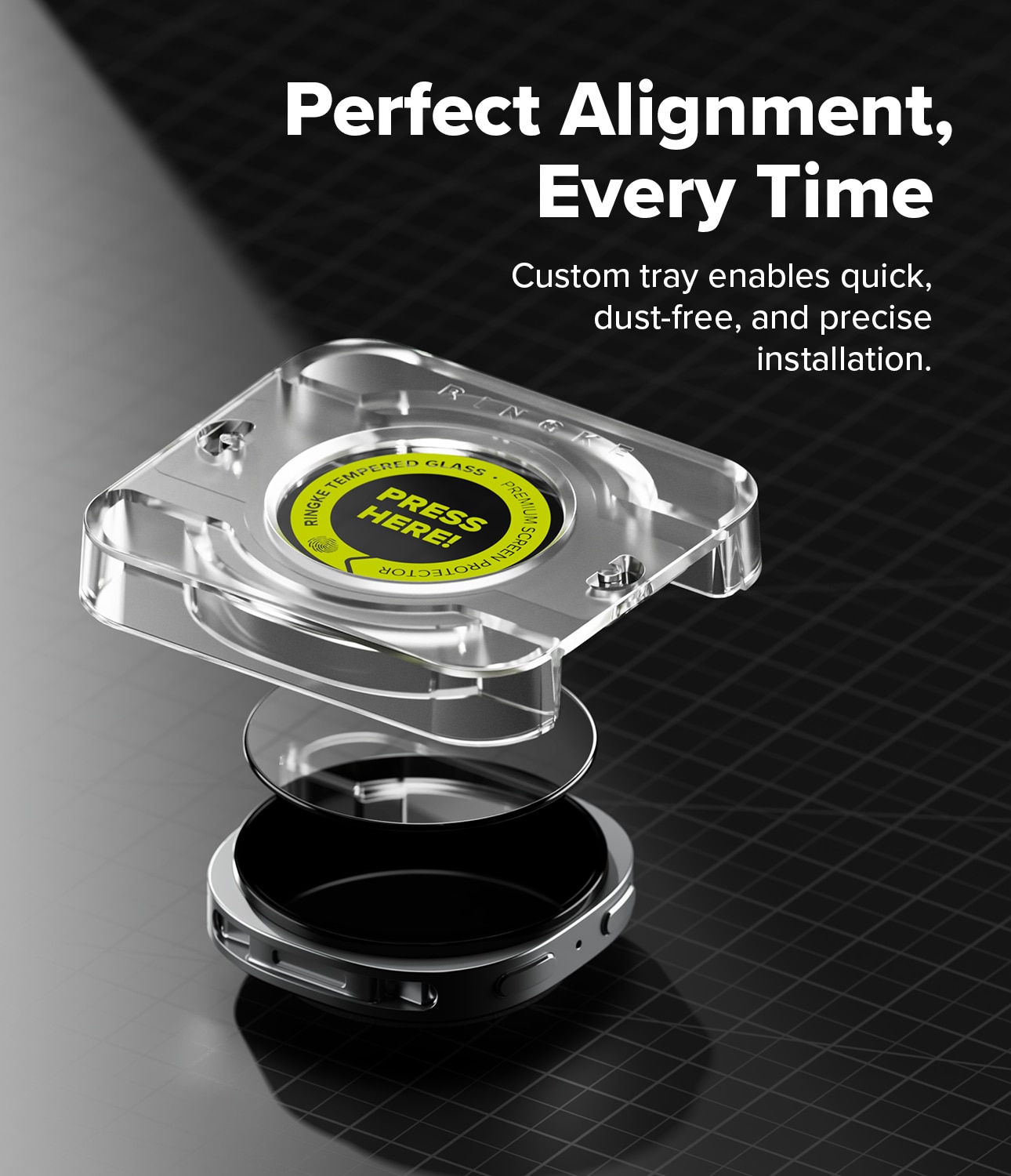 Screen Tempered Glass Pro (2-pack) Samsung Galaxy Watch 8 44mm
