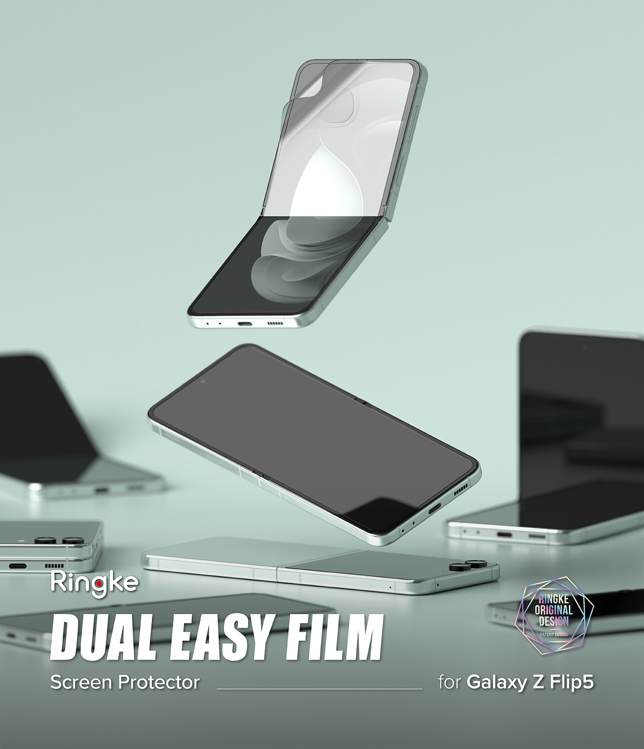 Dual Easy Screen Protector (2 Stück) Samsung Galaxy Z Flip 5
