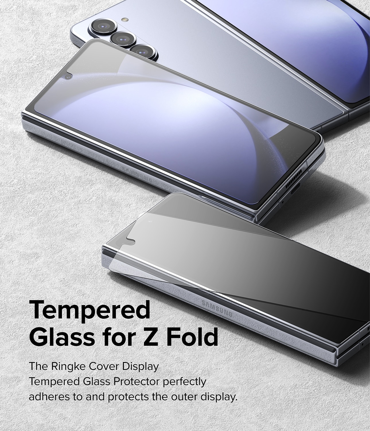 Cover Display Tempered Glass Samsung Galaxy Z Fold 5