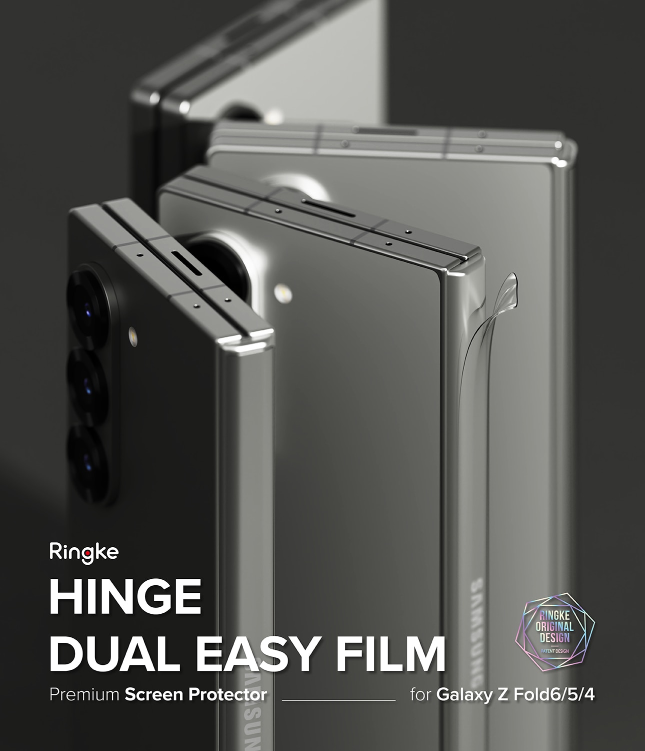 Hinge Dual Easy Film (2 Stück) Samsung Galaxy Z Fold 5