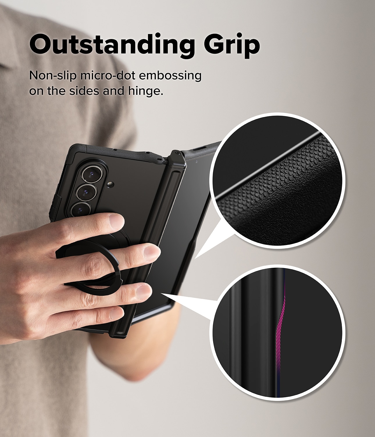 Alles Magnetic Case Samsung Galaxy Z Fold 7 schwarz