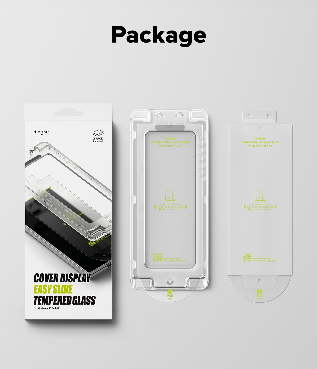 Cover Display Easy Slide Glass (2-pack) Samsung Galaxy Z Fold 7