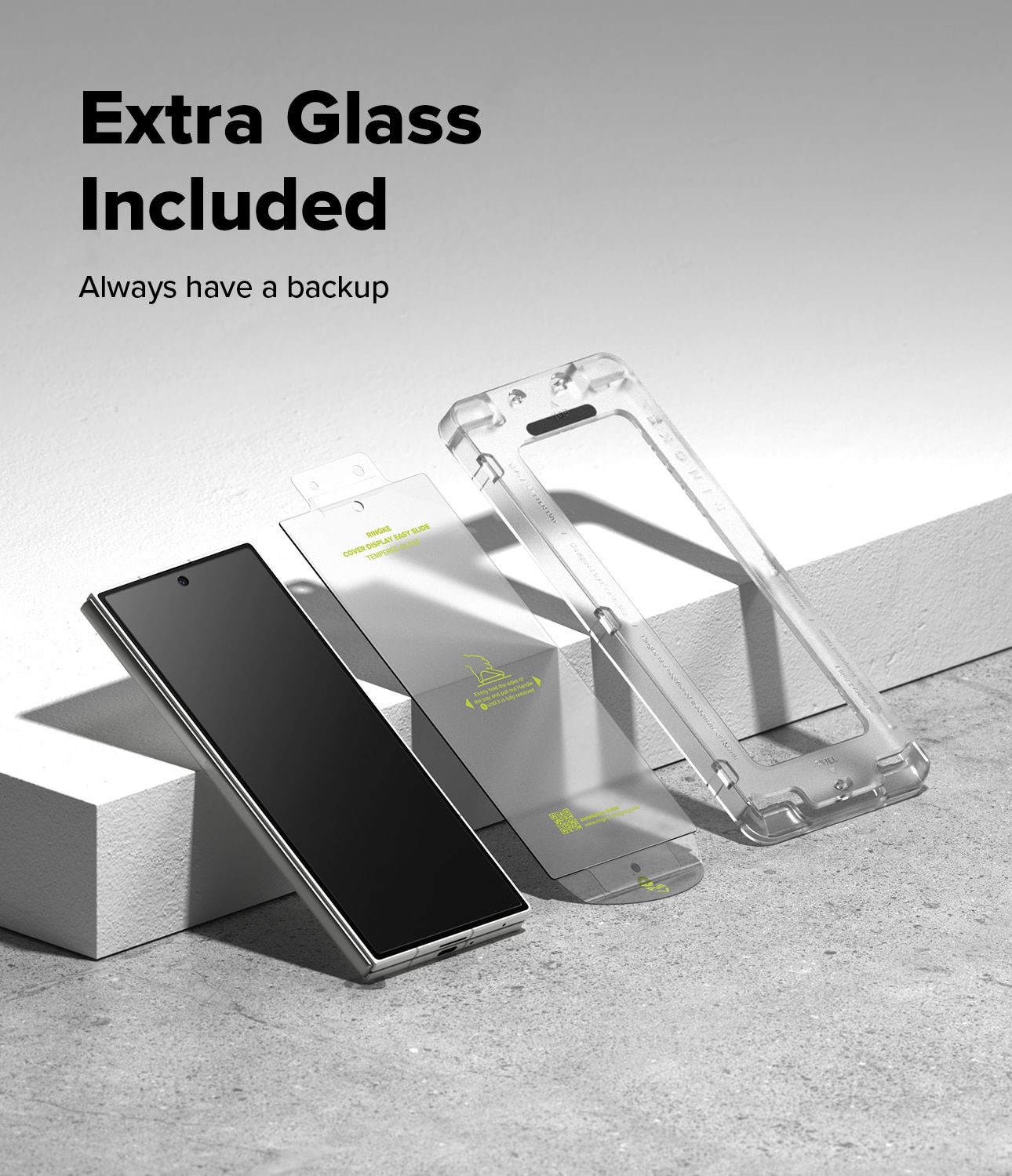 Cover Display Easy Slide Glass (2-pack) Samsung Galaxy Z Fold 7