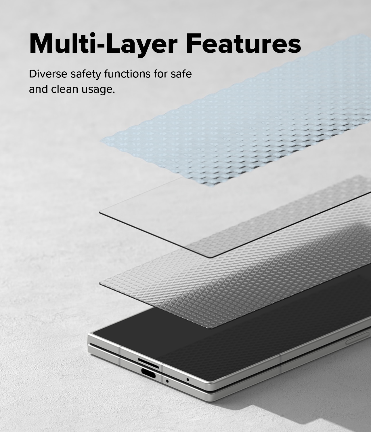 Cover Display Easy Slide Glass (2-pack) Samsung Galaxy Z Fold 7