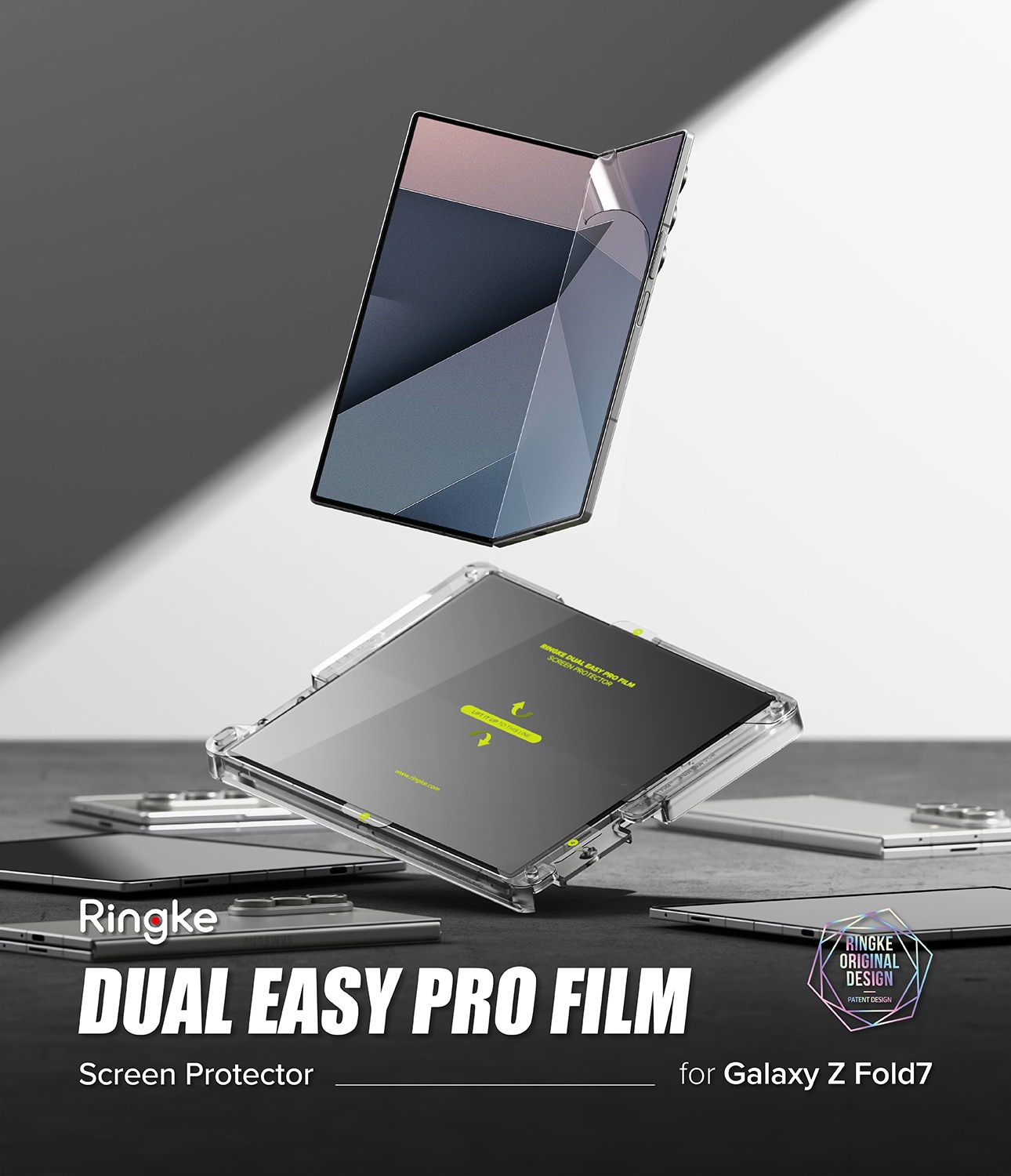 Dual Easy Pro Screen Protector (2 Stück) Samsung Galaxy Z Fold 7