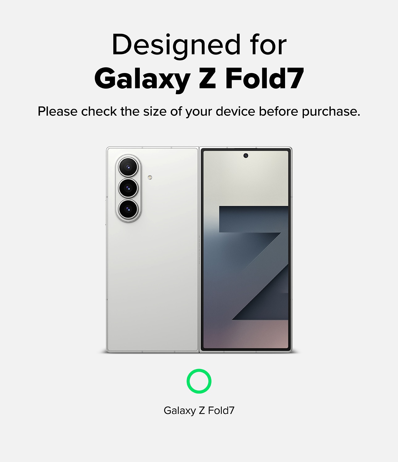 Dual Easy Pro Screen Protector (2 Stück) Samsung Galaxy Z Fold 7
