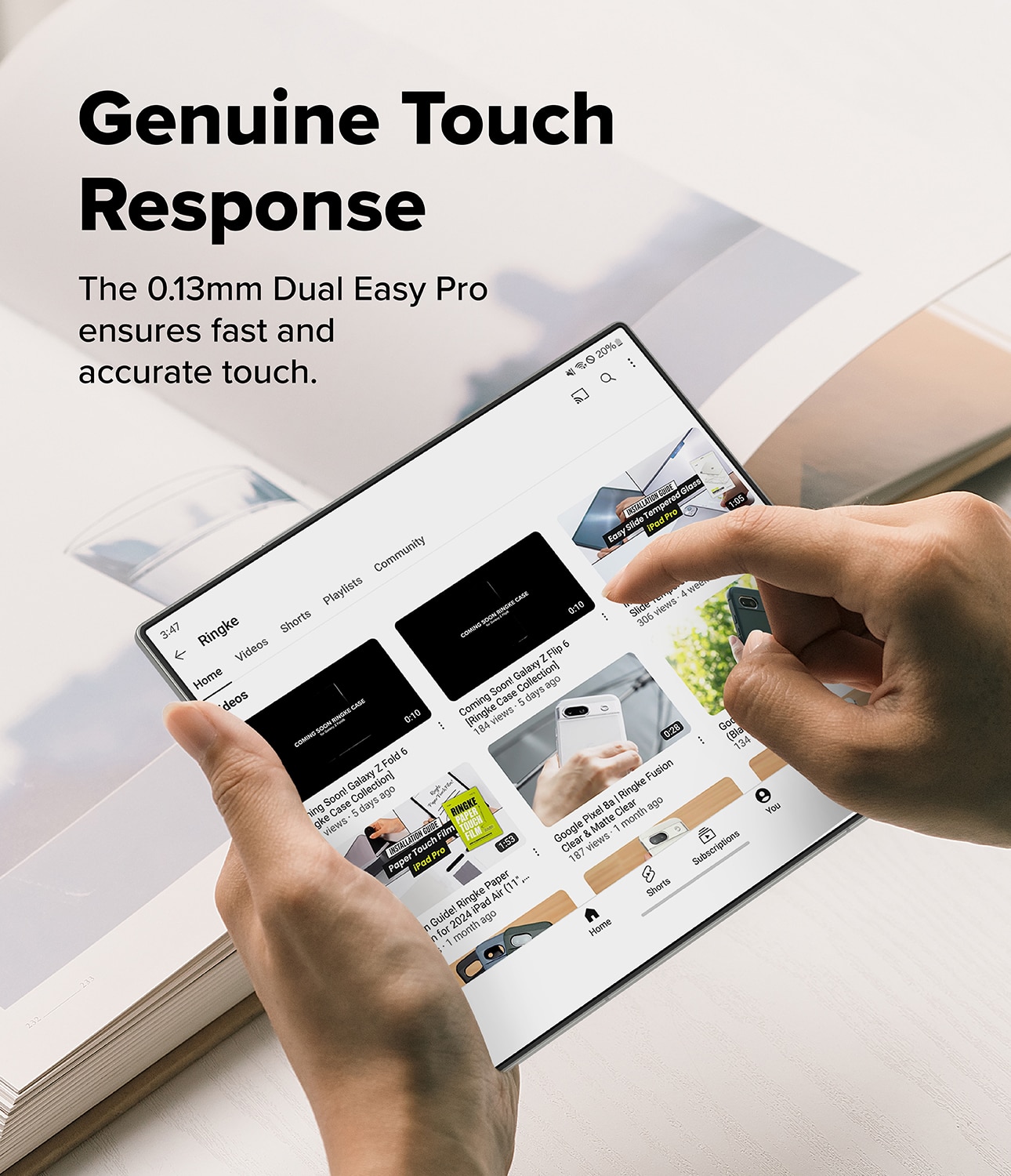 Dual Easy Pro Screen Protector (2 Stück) Samsung Galaxy Z Fold 7