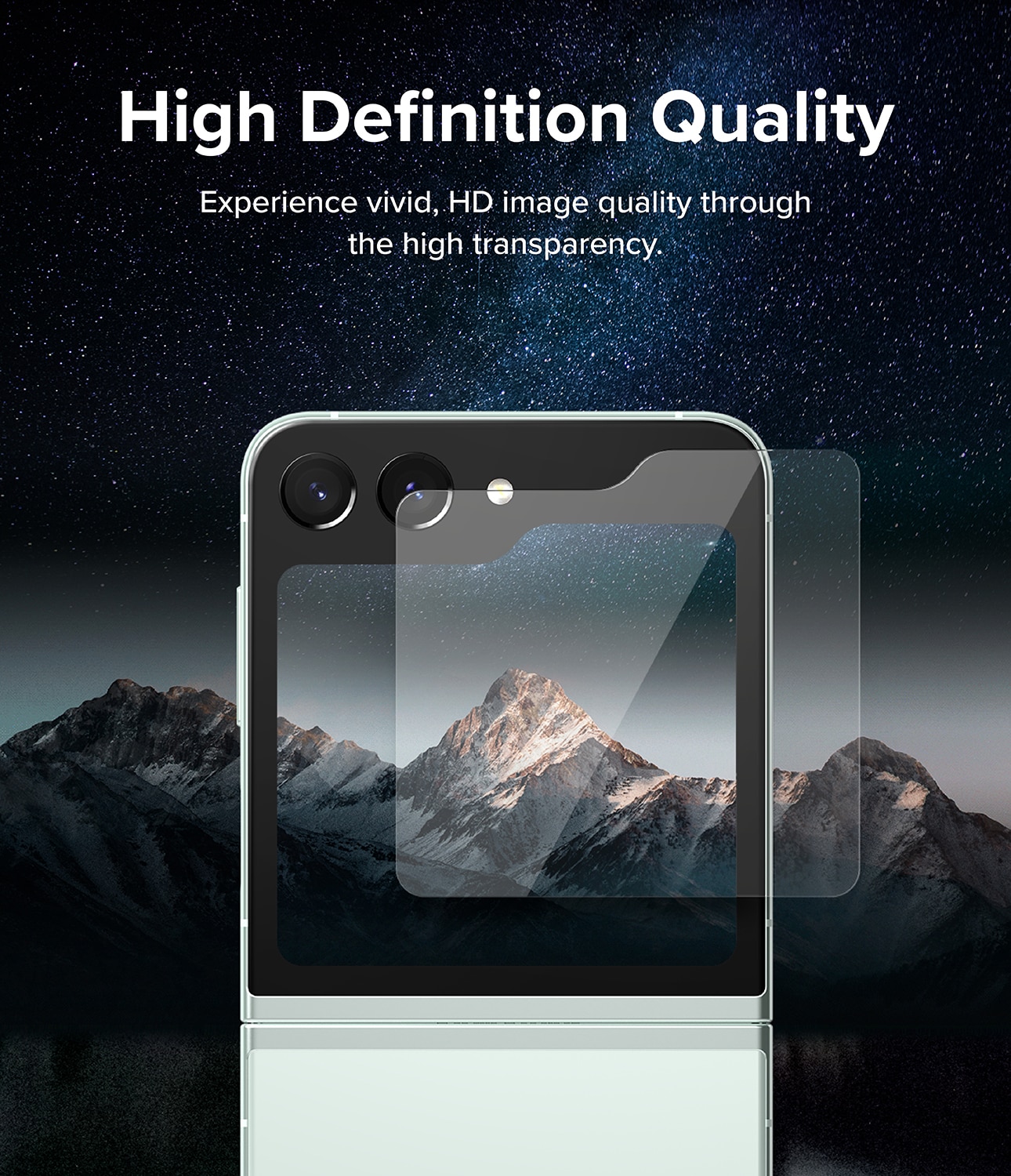 Cover Display Tempered Glass (2-pack) Galaxy Z Flip 5