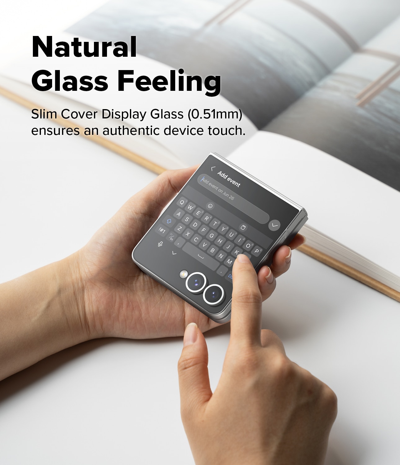 Cover Display Tempered Glass Pro (2-pack) Samsung Galaxy Z Flip 7